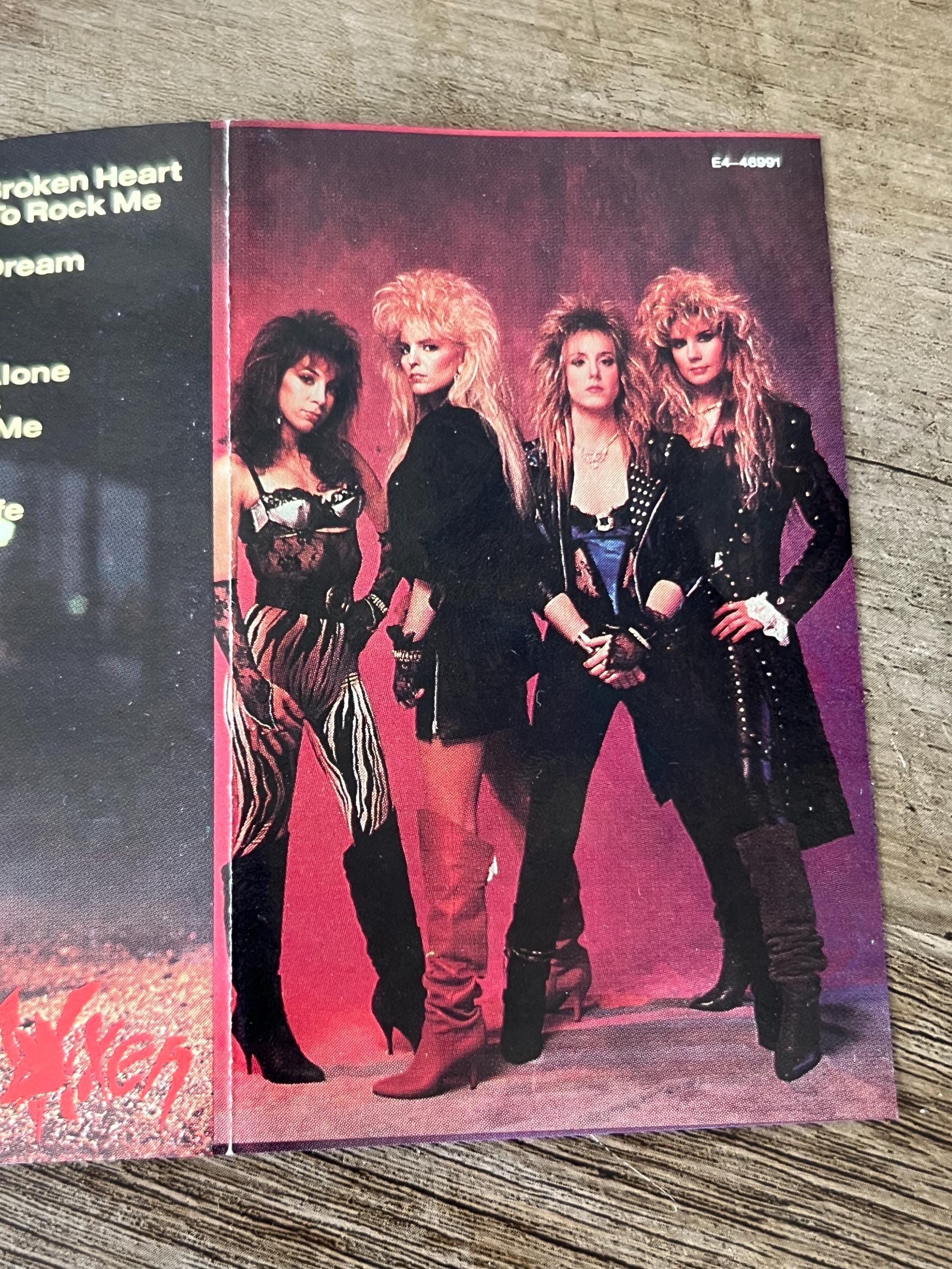 1988 VIXEN Cassette Tape - EMI Manhattan Records - Retro Rock