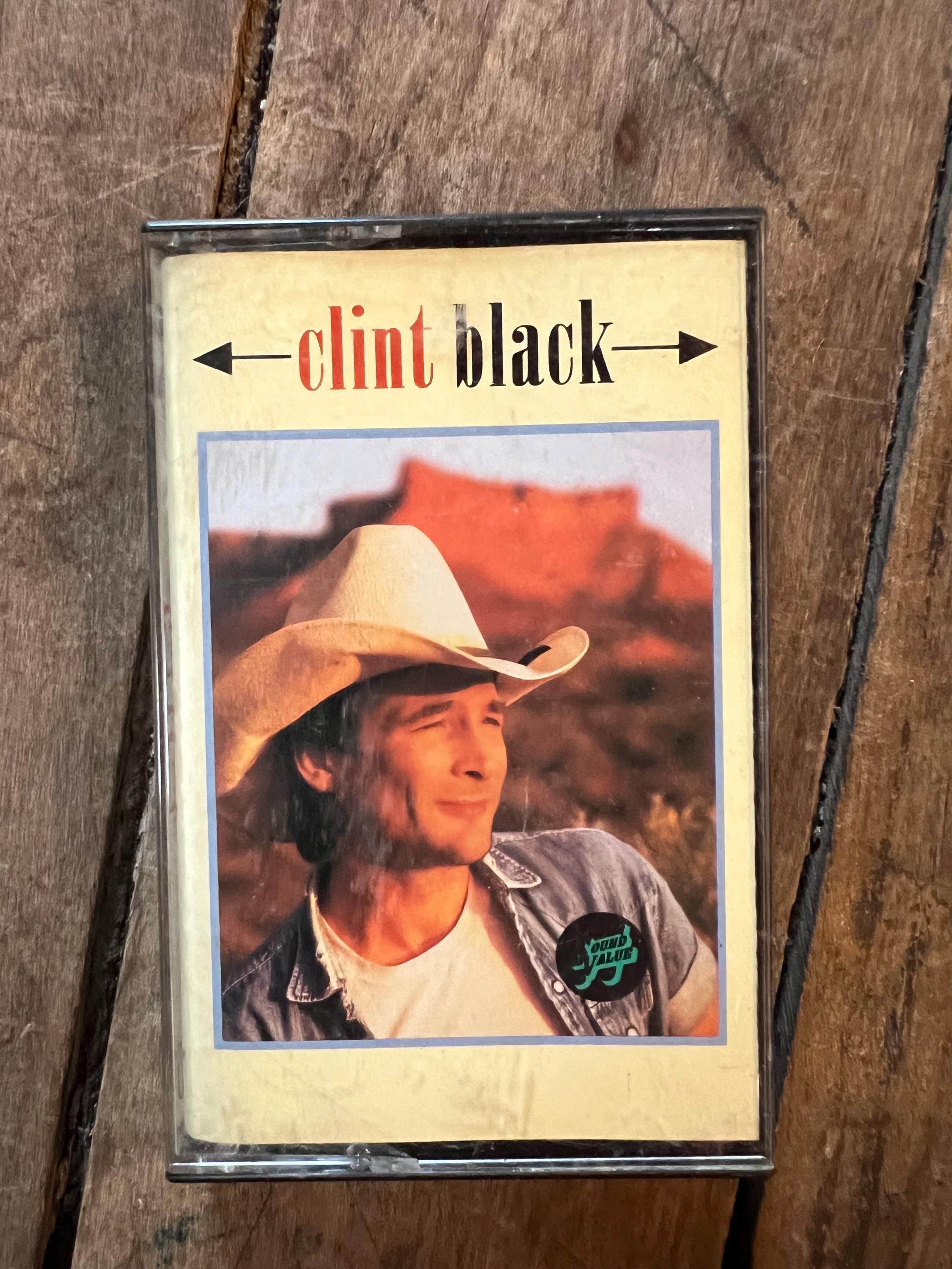 1993 Clint Black Cassette Tape - RCA Records - Country Music