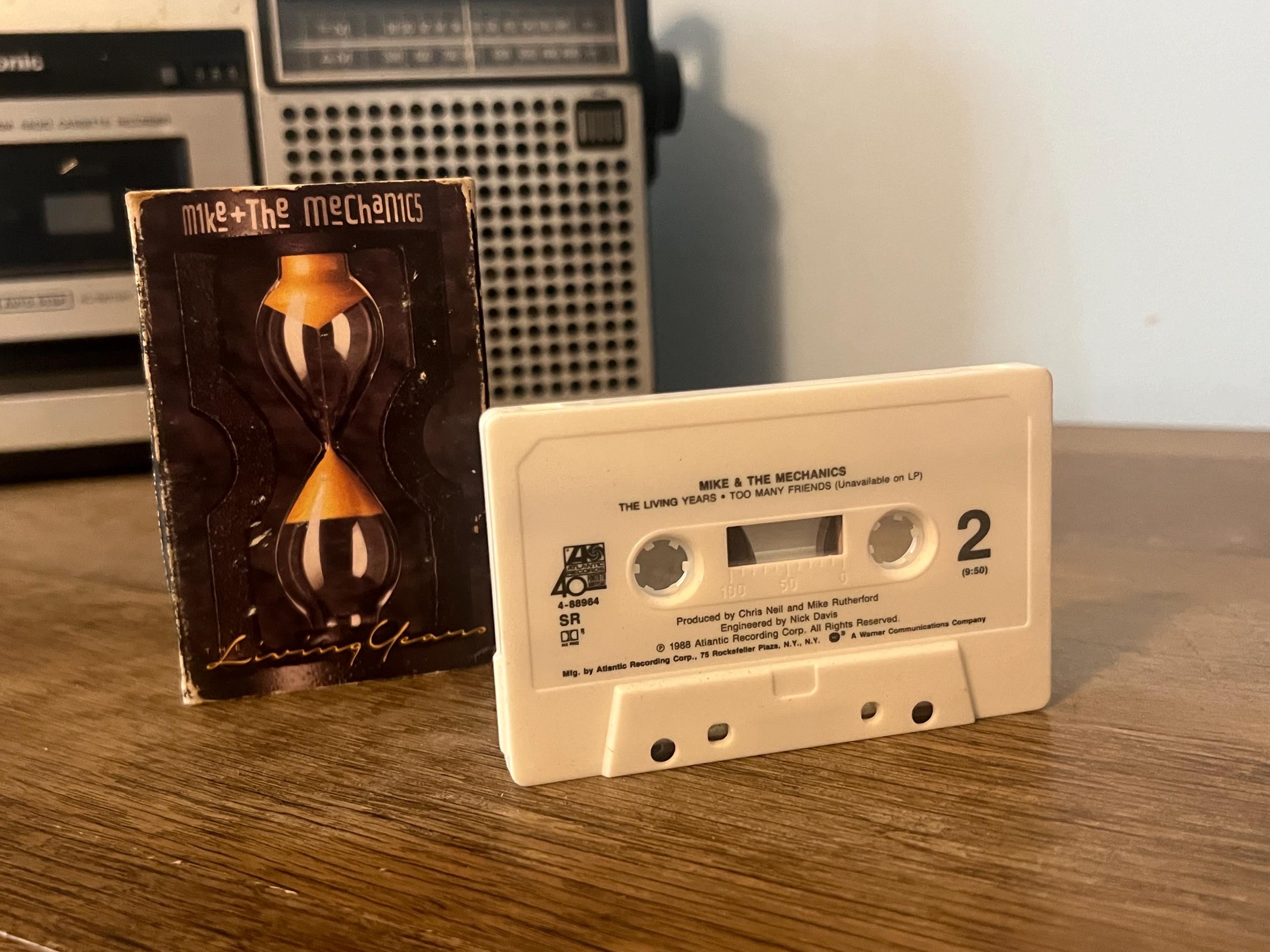 Vintage 1988 Mike + The Mechanics Cassette Tape: The Living Years