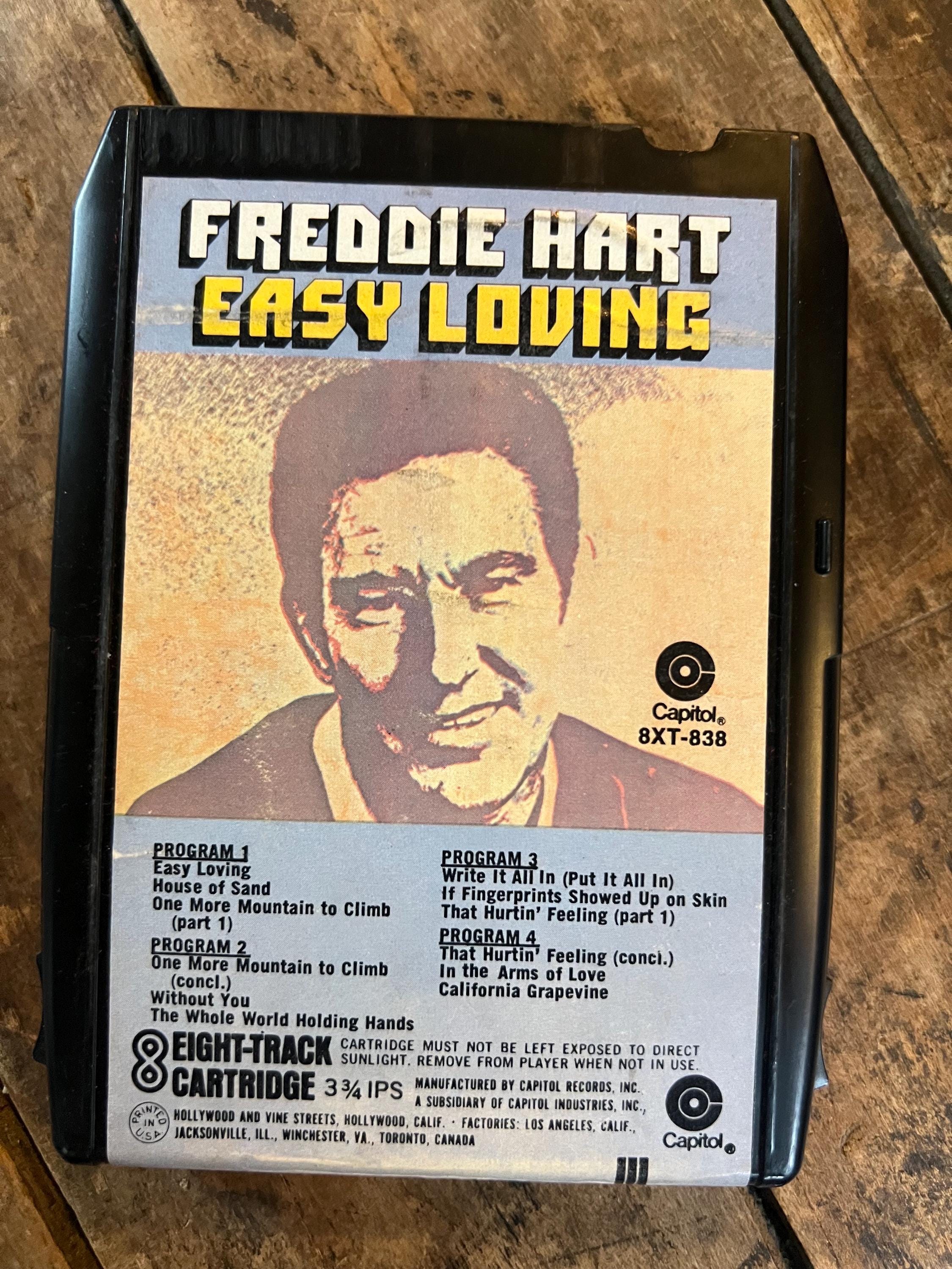 1971 Freddie Hart  “Easy Loving ” Capitol Records 8-Track Tape
