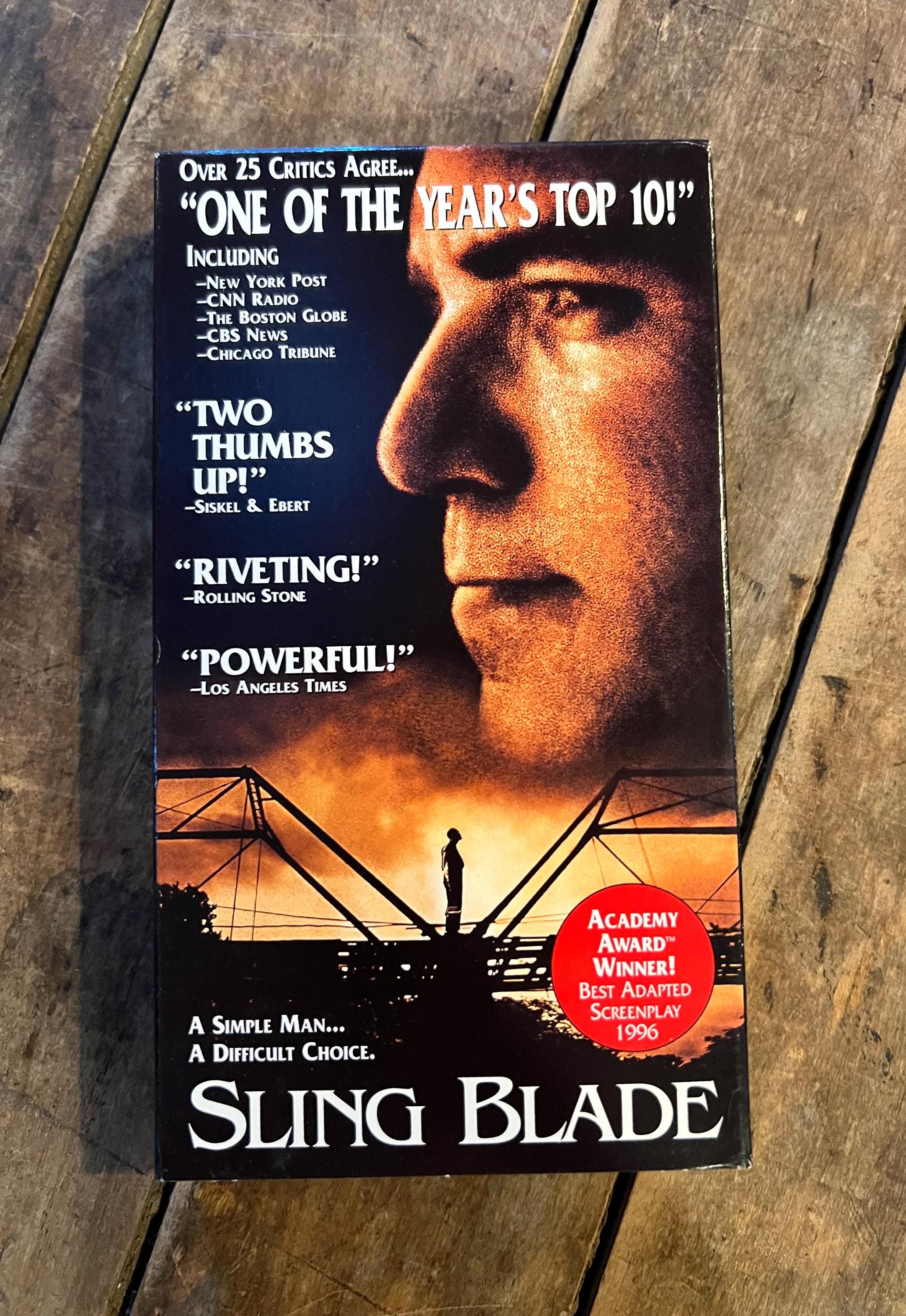 Sling Blade ( VHS 1996) Starring- Billy Bob Thornton & John Ritter