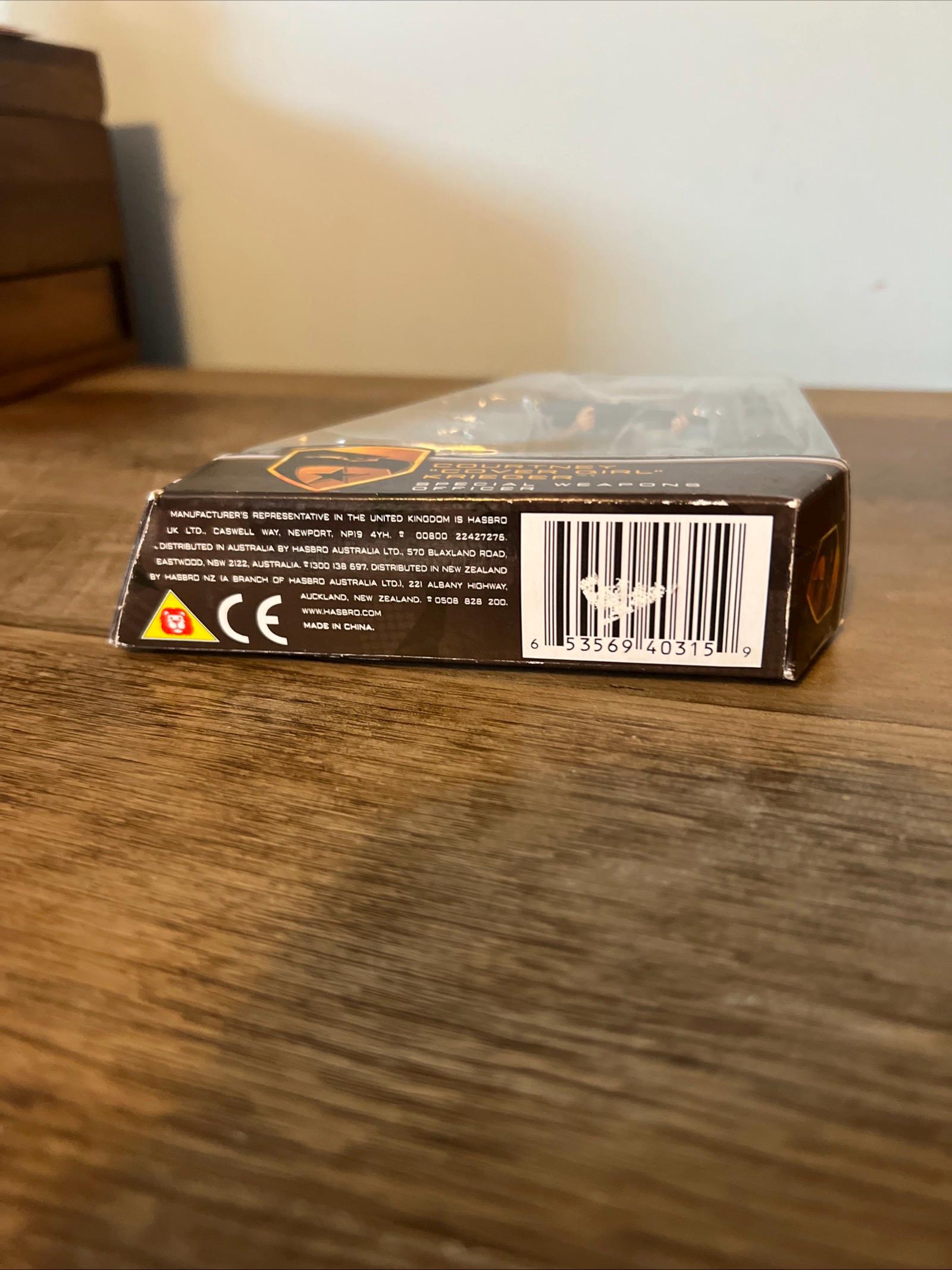 GI JOE Rise Of Cobra Courtney Krieger Action Figure - Hasbro MOC