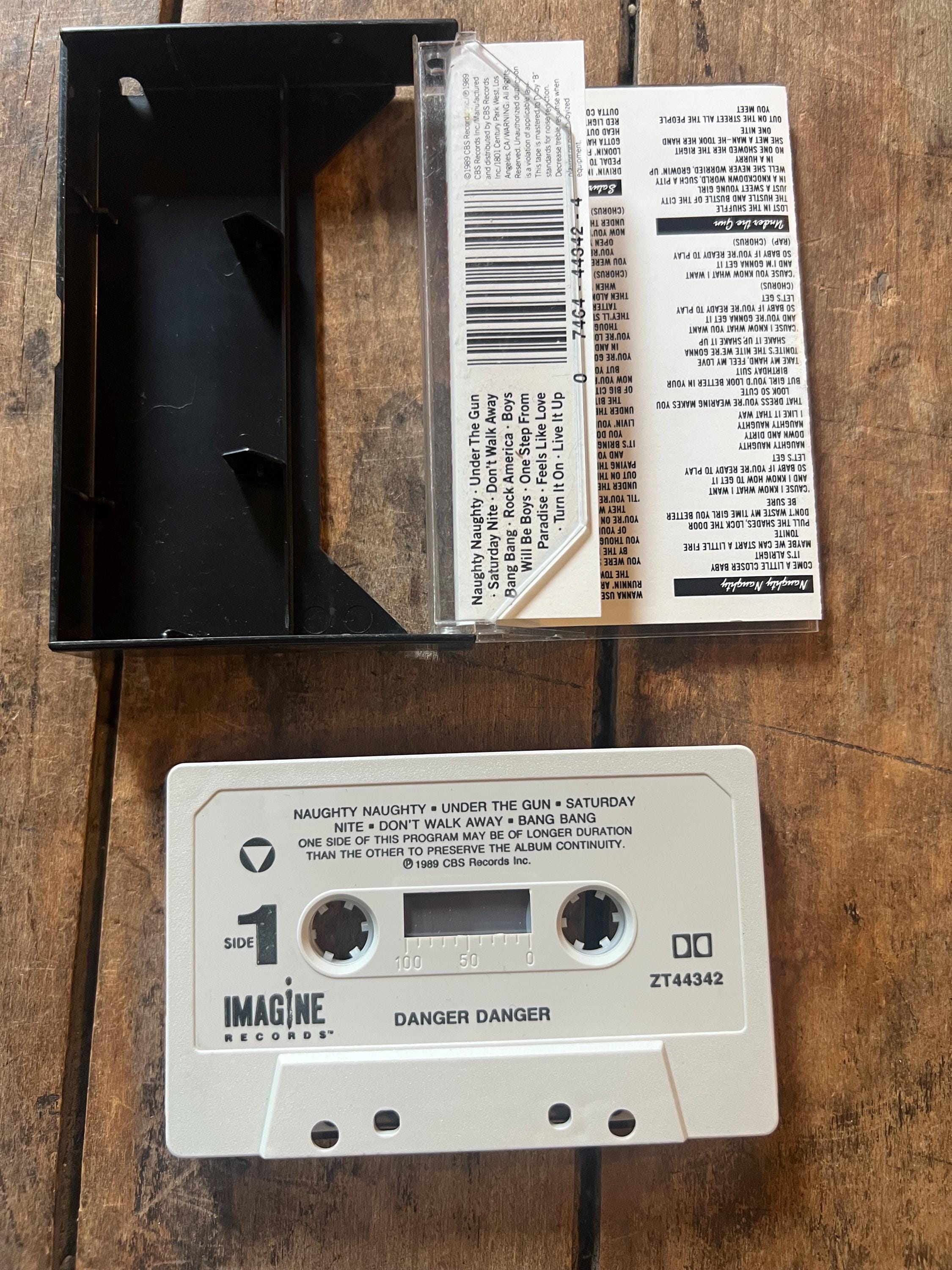 1989 DANGER DANGER Cassette Tape - Imagine Records - Glam Hard Rock