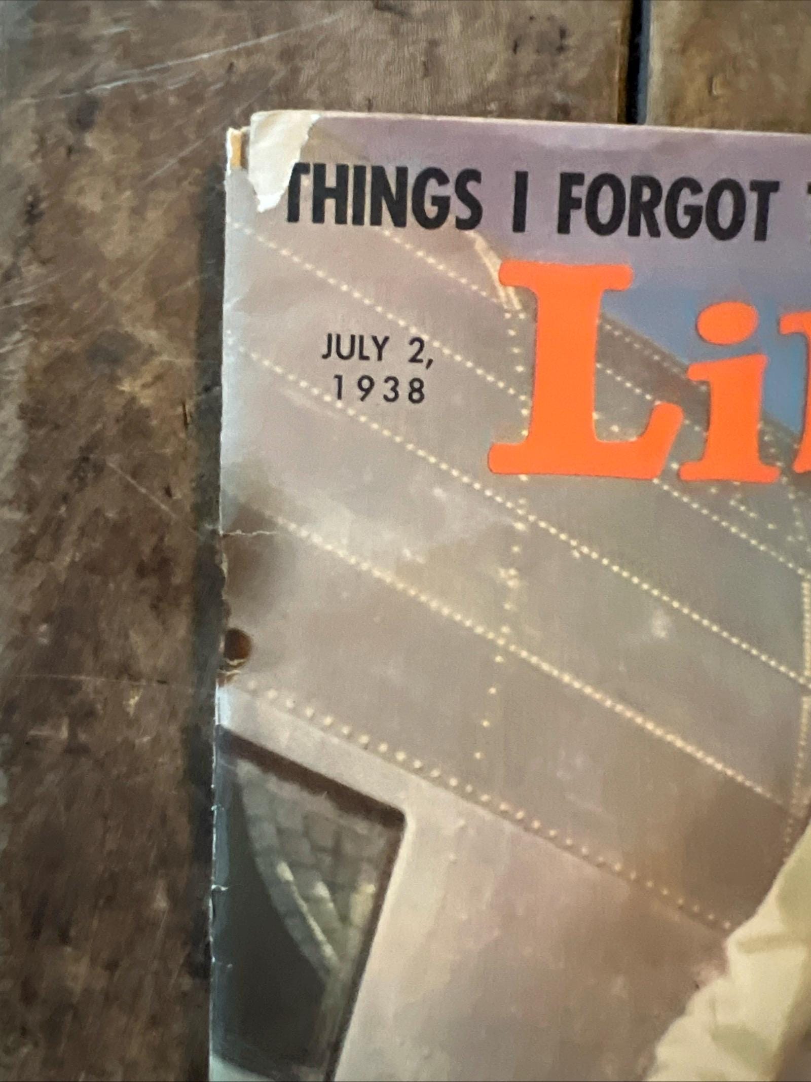 1938 Liberty Magazine – July Issue, Vintage Advertising Collectible