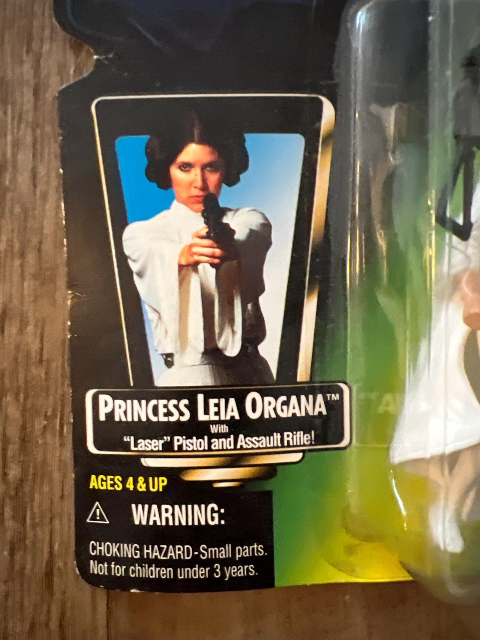 1997 Kenner Star Wars - Power Of The Force - Princess Leia Organa Action Figure MOC