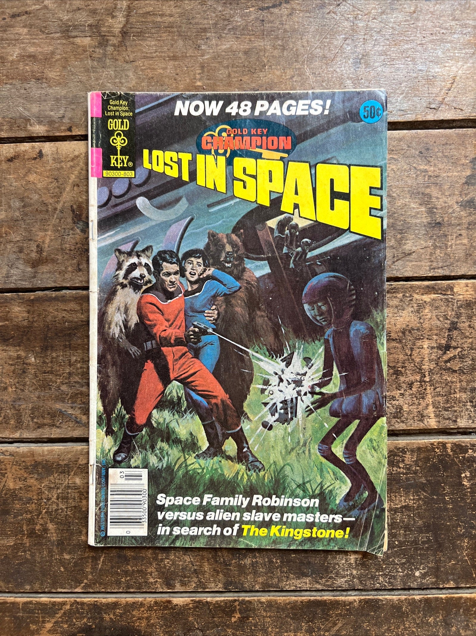 1978 Lost in Space Comic Book - Gold Key Champion No.1 - Bronze Age