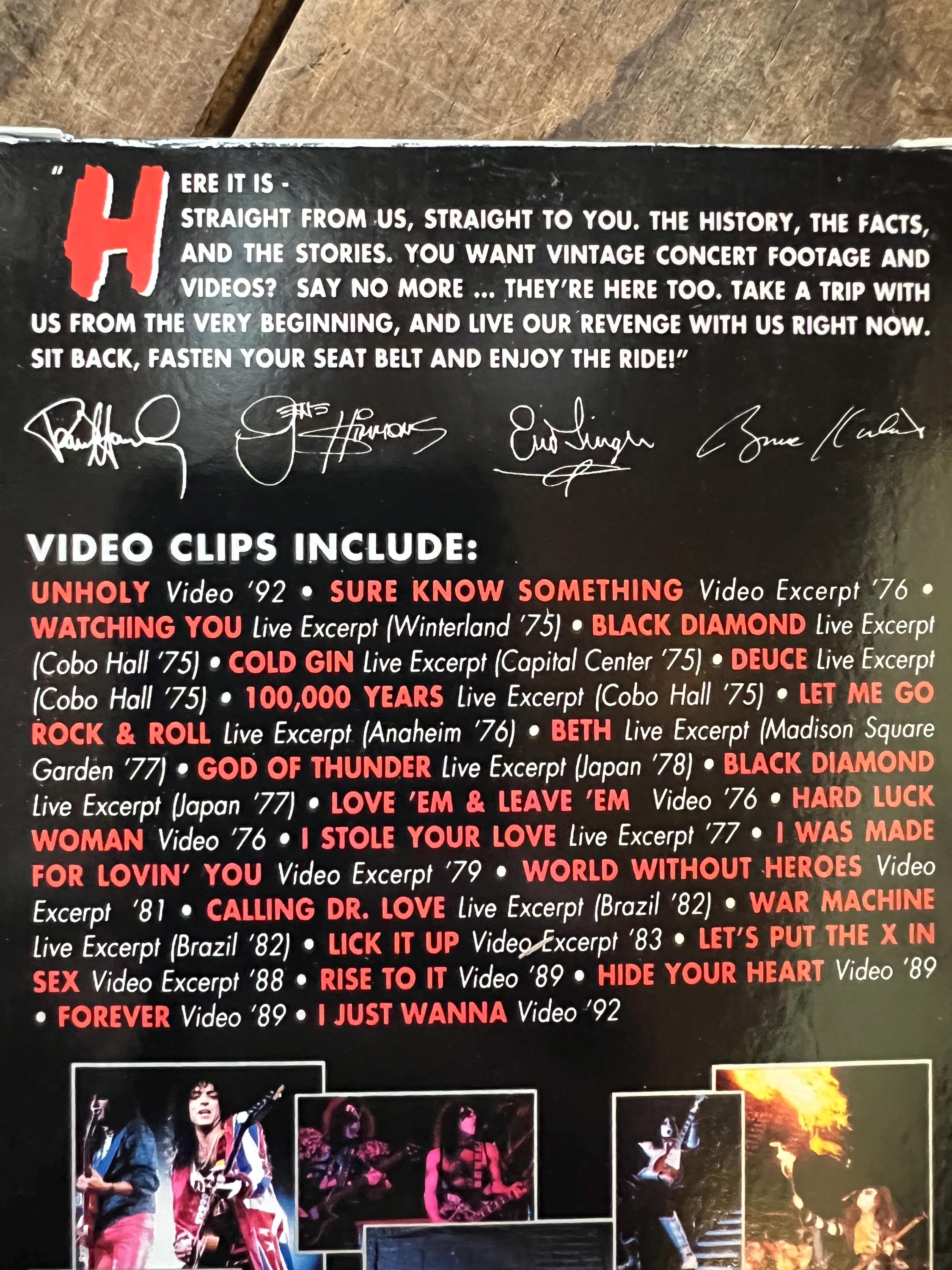 KISS - X-Treme Close Up ( 1992 VHS Movie ) The History, The Facts, The Stories