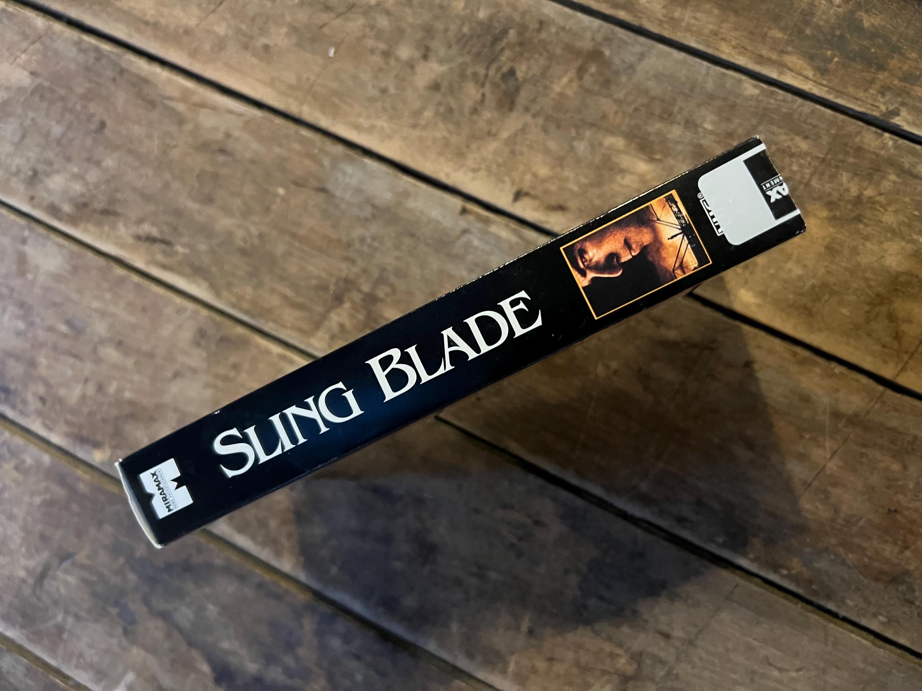 Sling Blade ( VHS 1996) Starring- Billy Bob Thornton & John Ritter