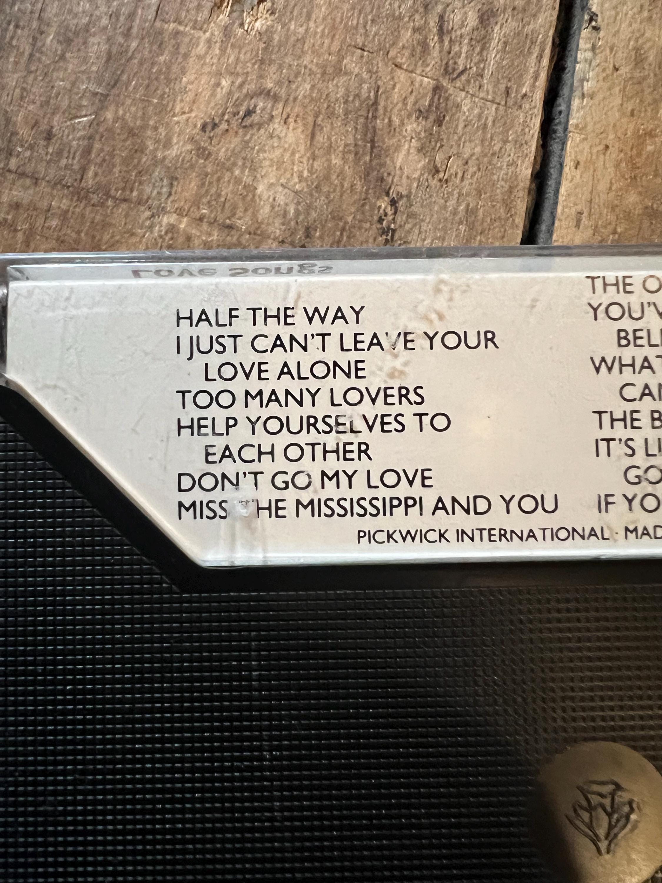 1980 Crystal Gayle “Love Songs” Cassette Tape - Hallmark Records