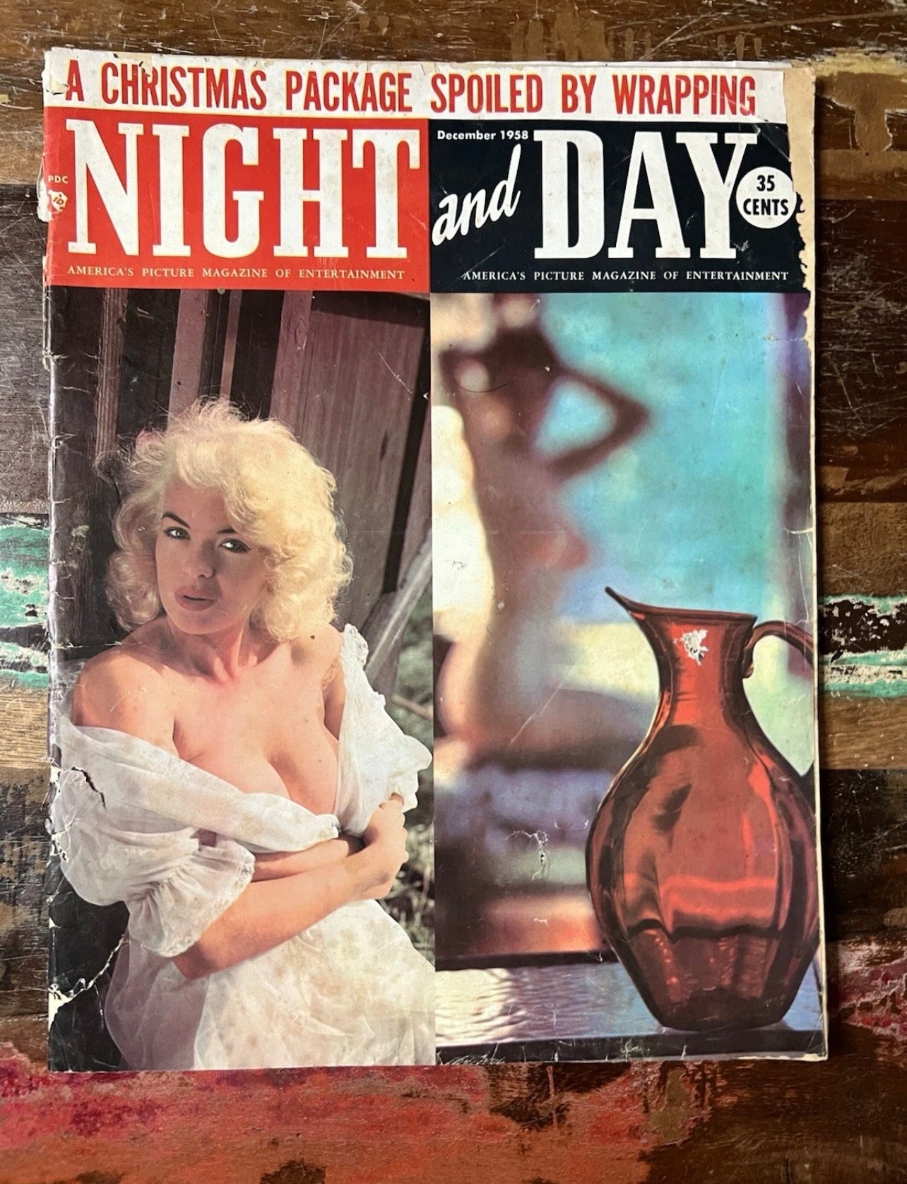 Night And Day Magazine - December 1958 Issue (Vol. 10 No.12) - Jayne Mansfield