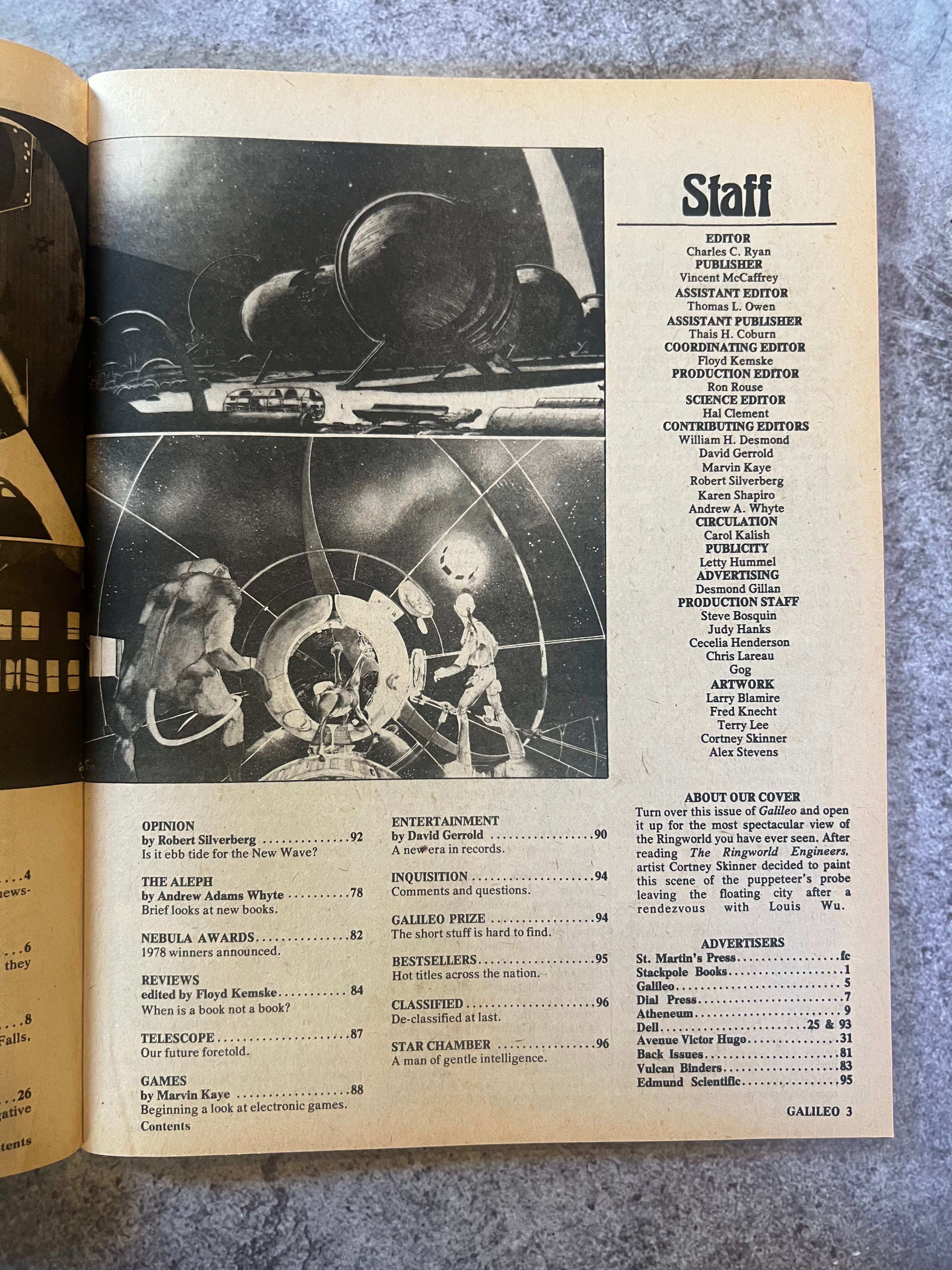 Galileo Magazine Of Science & Fiction - 1979 July Issue #13