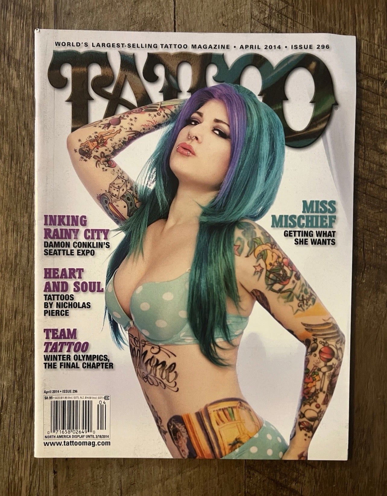 TATTOO Magazine - April 2014 Issue 296