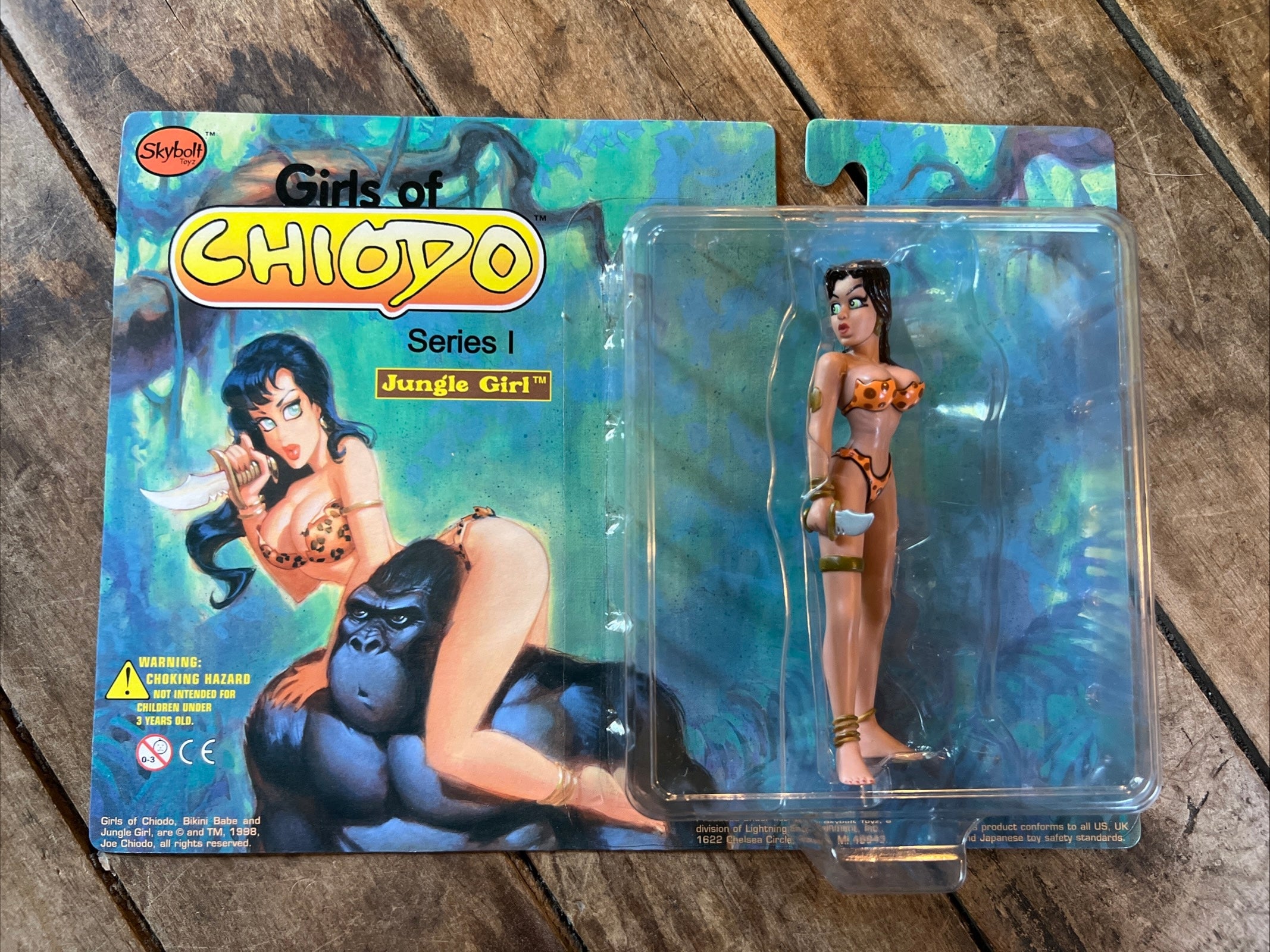 Girls Of Chiodo - Series 1 - Jungle Girl Action Figure