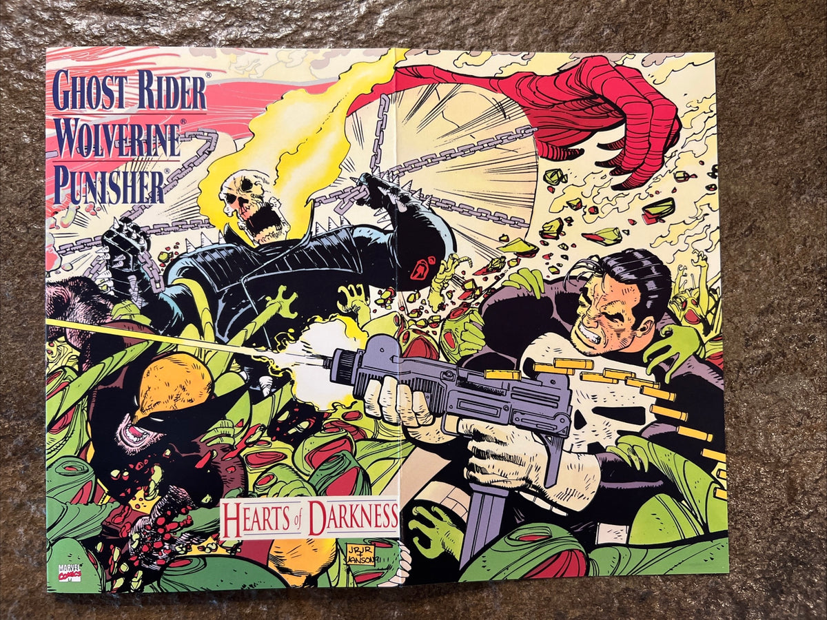 Ghost Rider, Wolverine, Punisher: Hearts of Darkness (1991) Marvel Comic Book