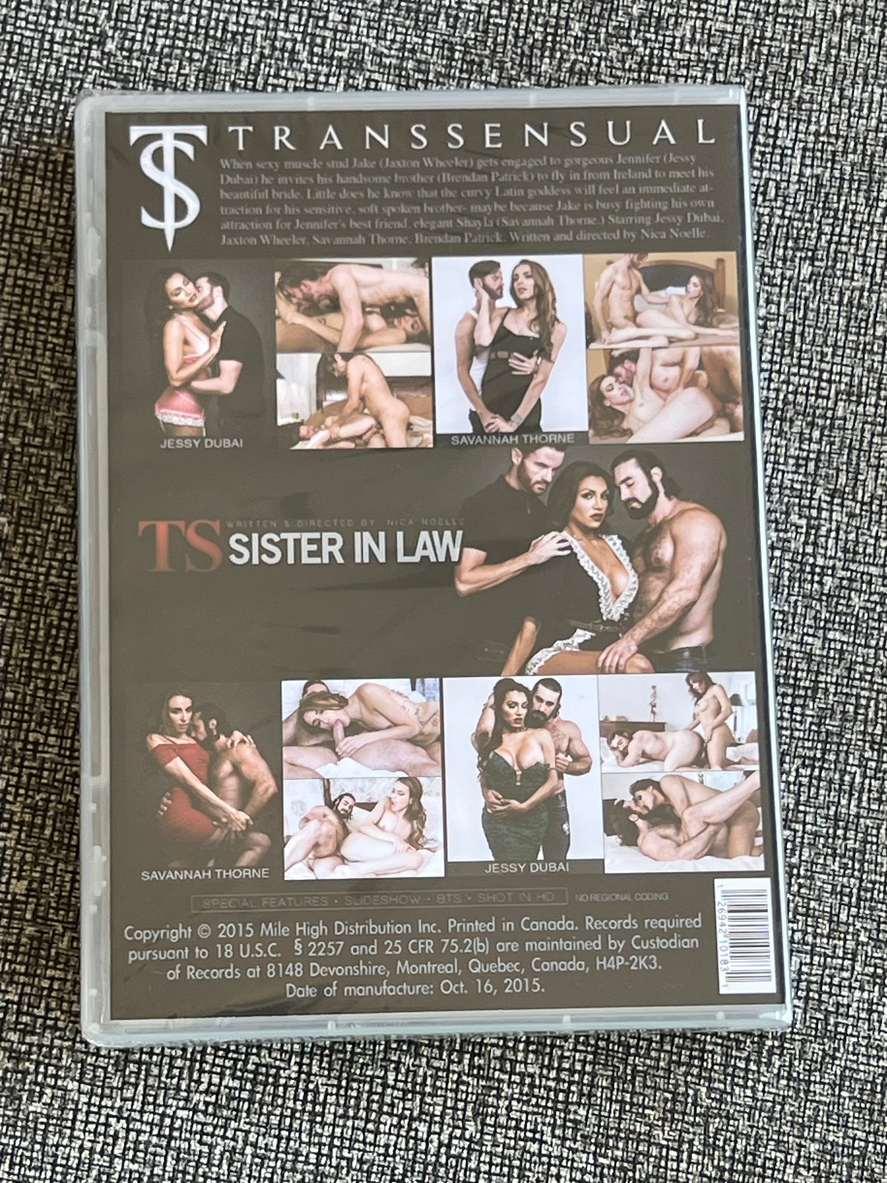 Ts Sister In Law - DVD 2015 - Transsensual