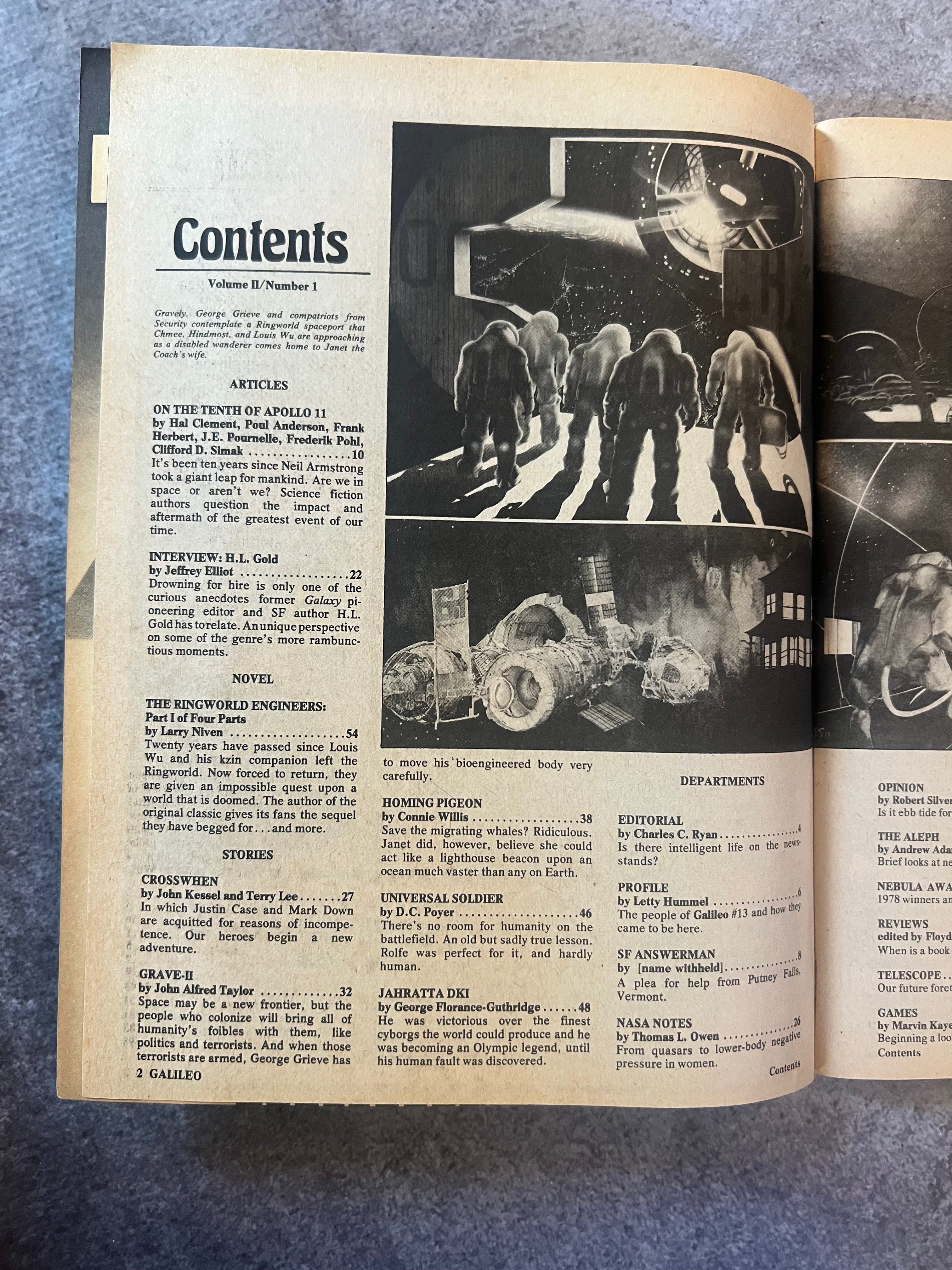 Galileo Magazine Of Science & Fiction - 1979 July Issue #13