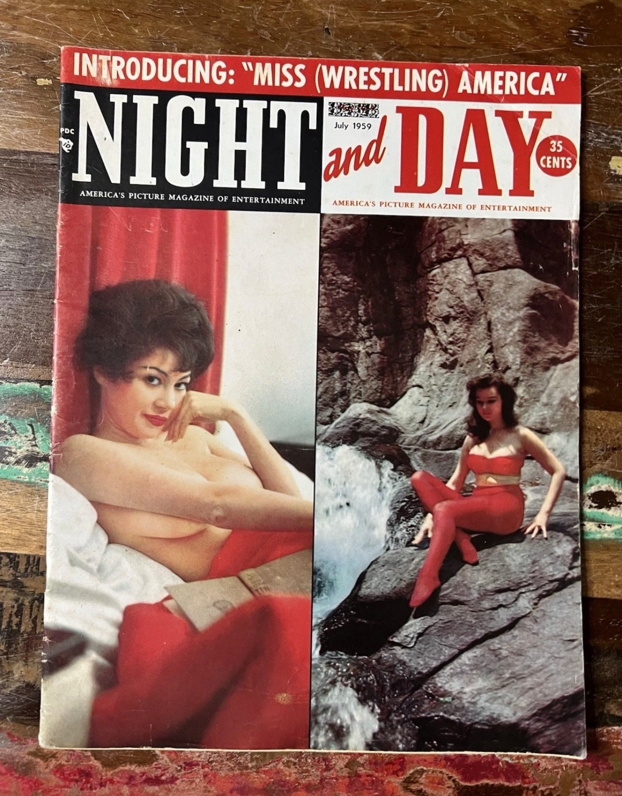 Night And Day Magazine - July 1959 Issue (Vol. 11, No. 6) - Madeleine Morgan