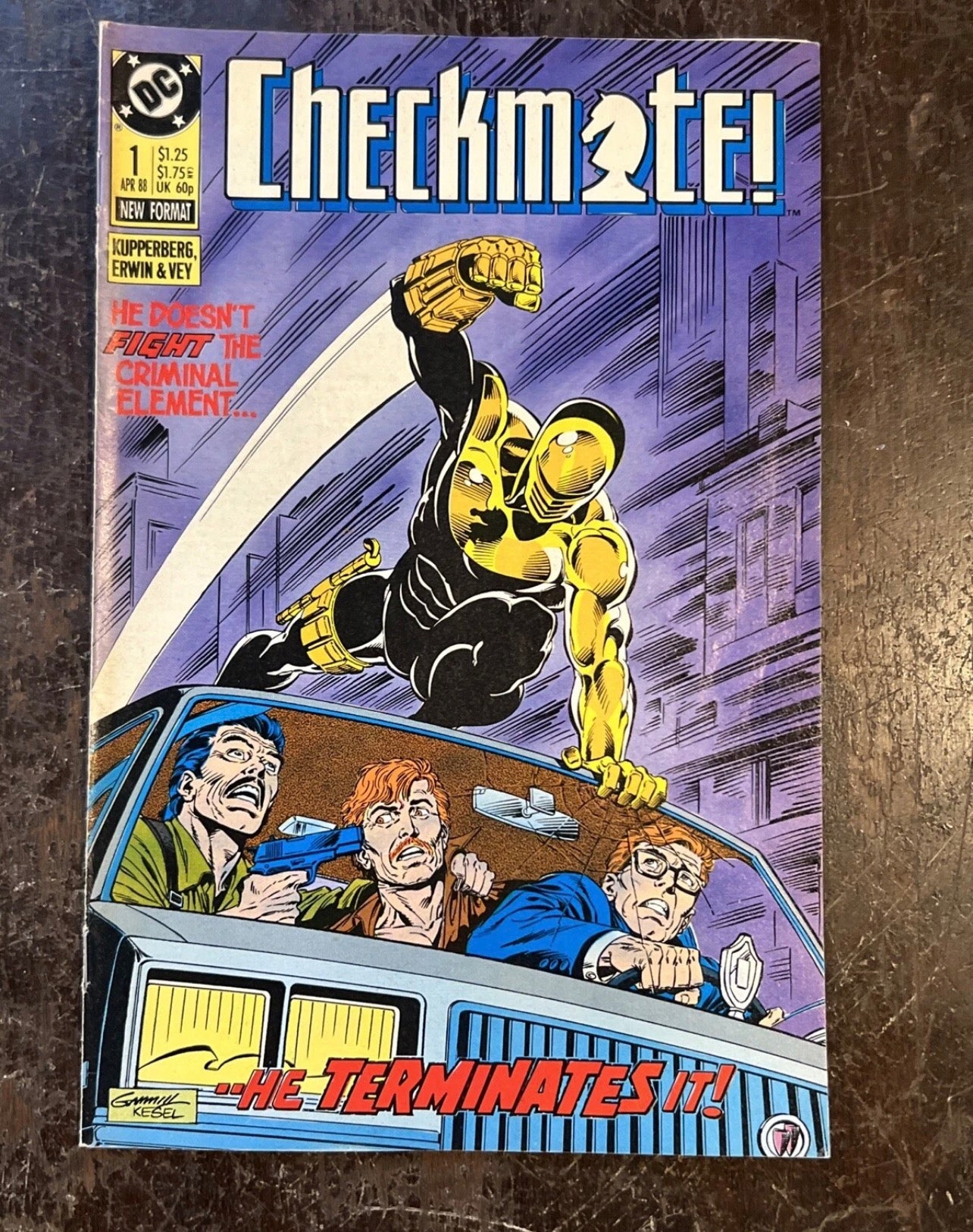 Checkmate #1 (1988) Newsstand Edition - DC Comic Book
