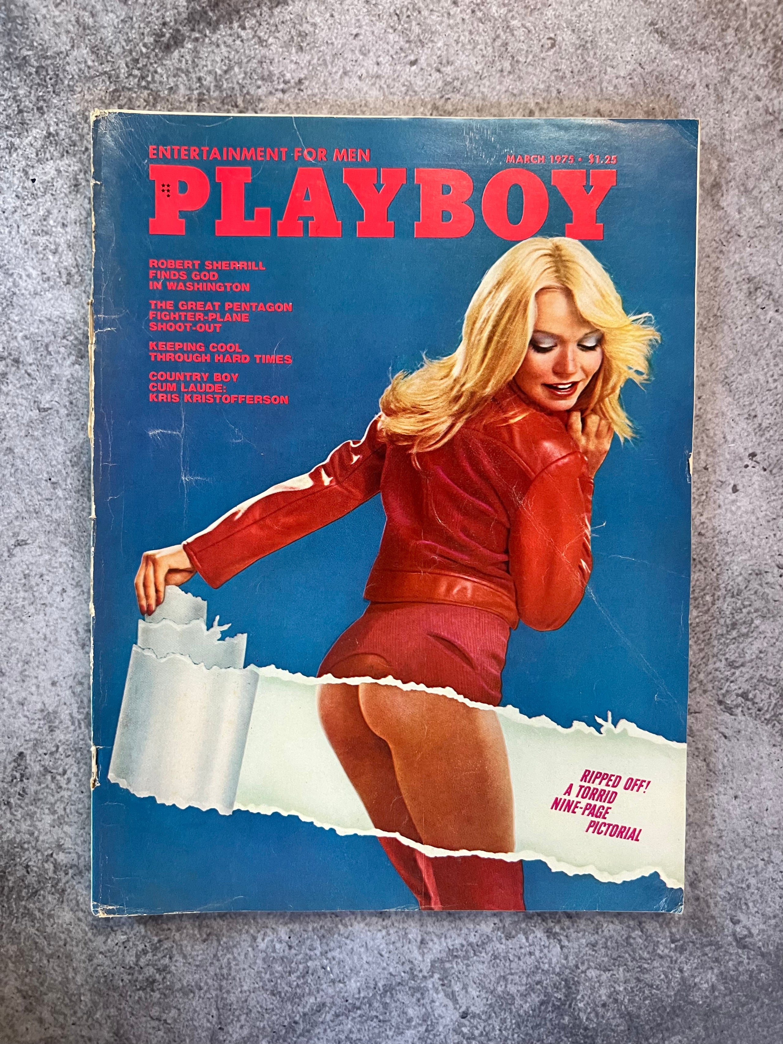 Playboy Magazine - March 1975 Issue
