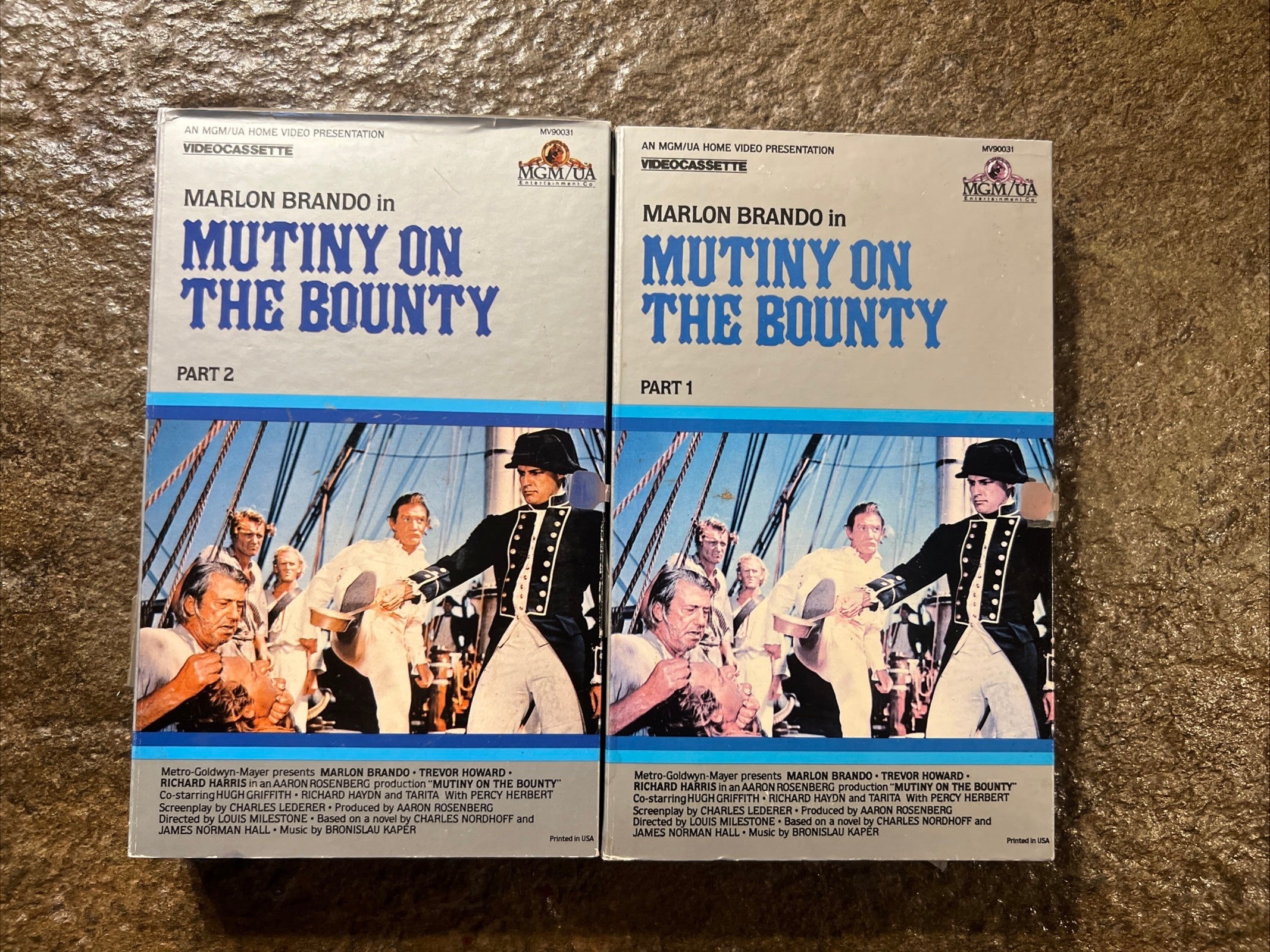 Mutiny On The Bounty ( BIG BOX VHS 1962 ) Adventure / Drama [NR]