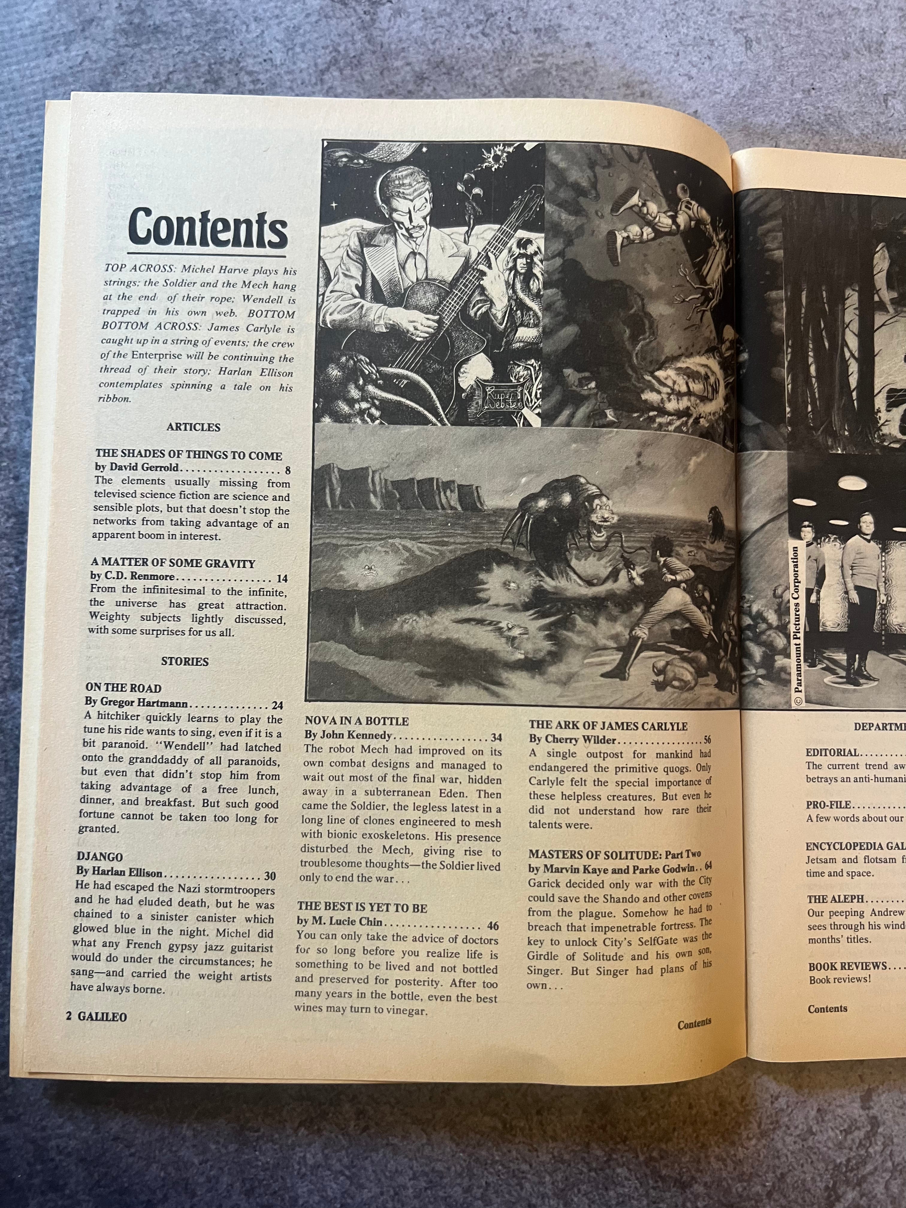 Galileo Magazine Of Science & Fiction - 1978 January Issue #6
