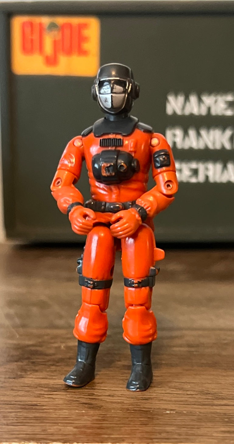 1985 Hasbro GI Joe - BARBECUE : Firefighter Action Figure - ARAH