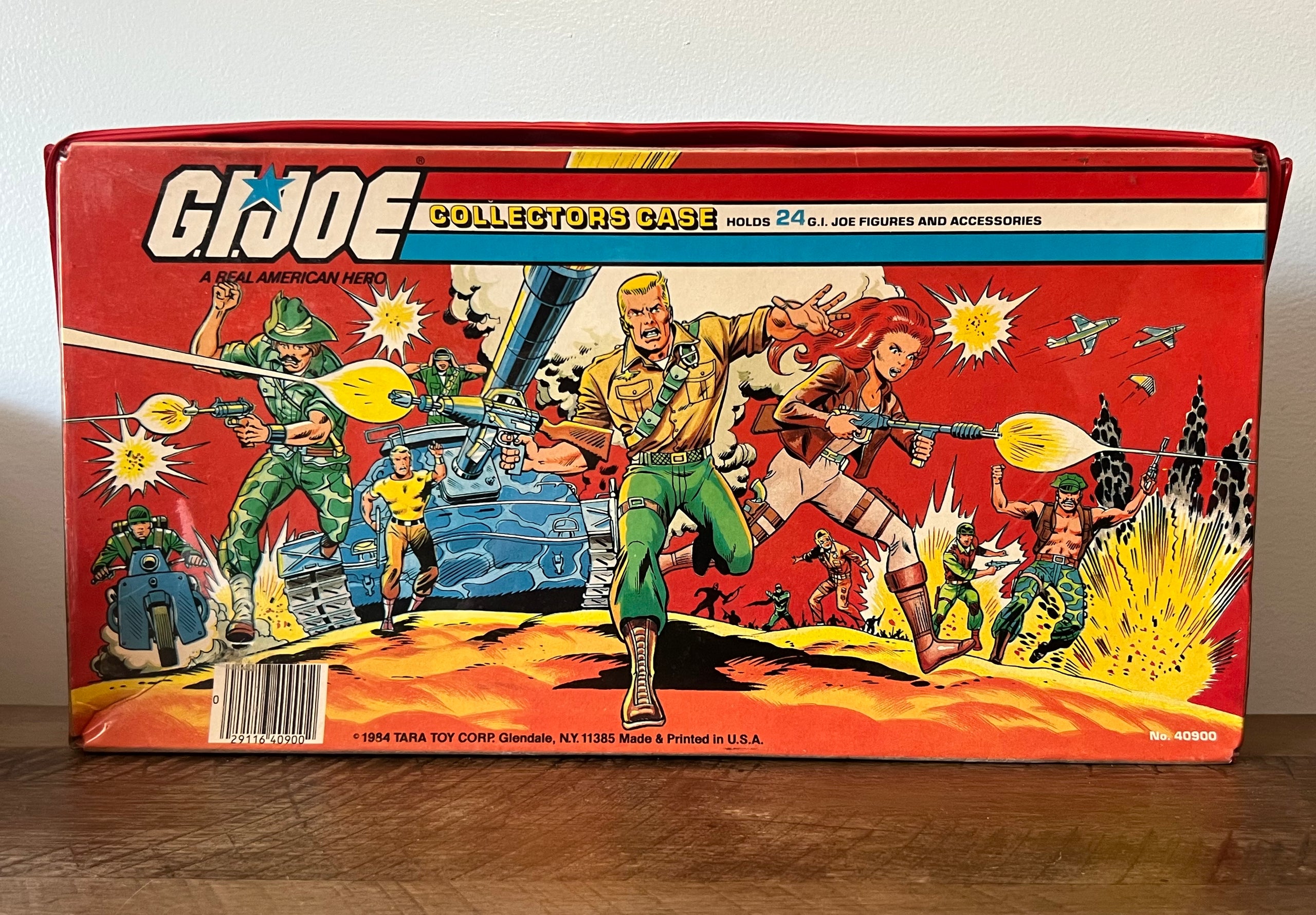 1984 Tara Toy Corp. - GI JOE Collectors Case ARAH - Action Figure Carry Case No. 40900