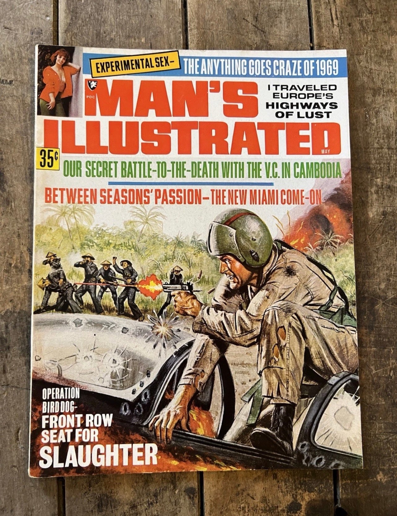 Man’s Illustrated Magazine - May 1969 Issue ( Vol 13 No.3) - Rare Collectible