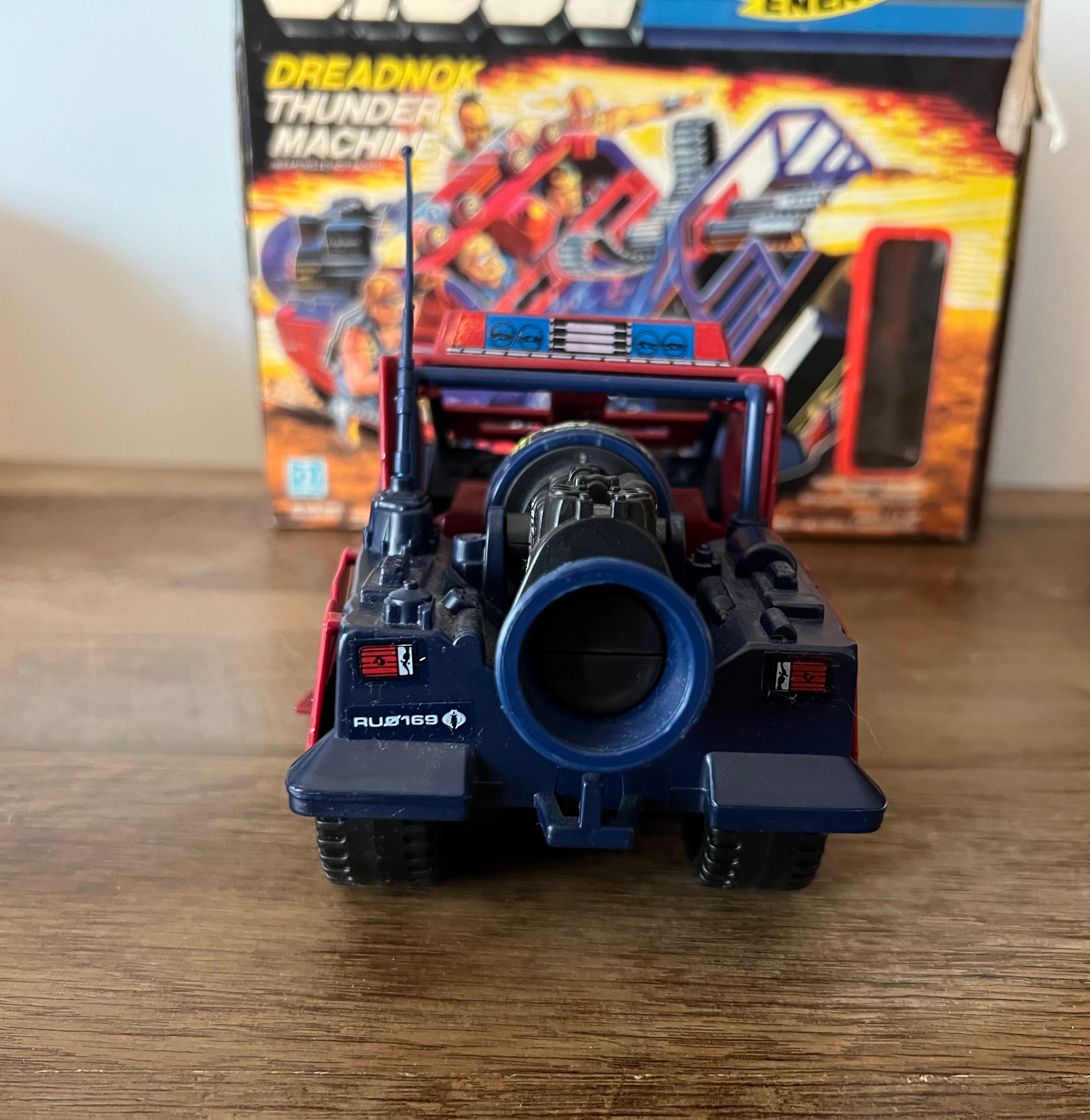 1986 Hasbro GI JOE- Dreadnok Thunder Machine & Thrasher - Original Box Complete