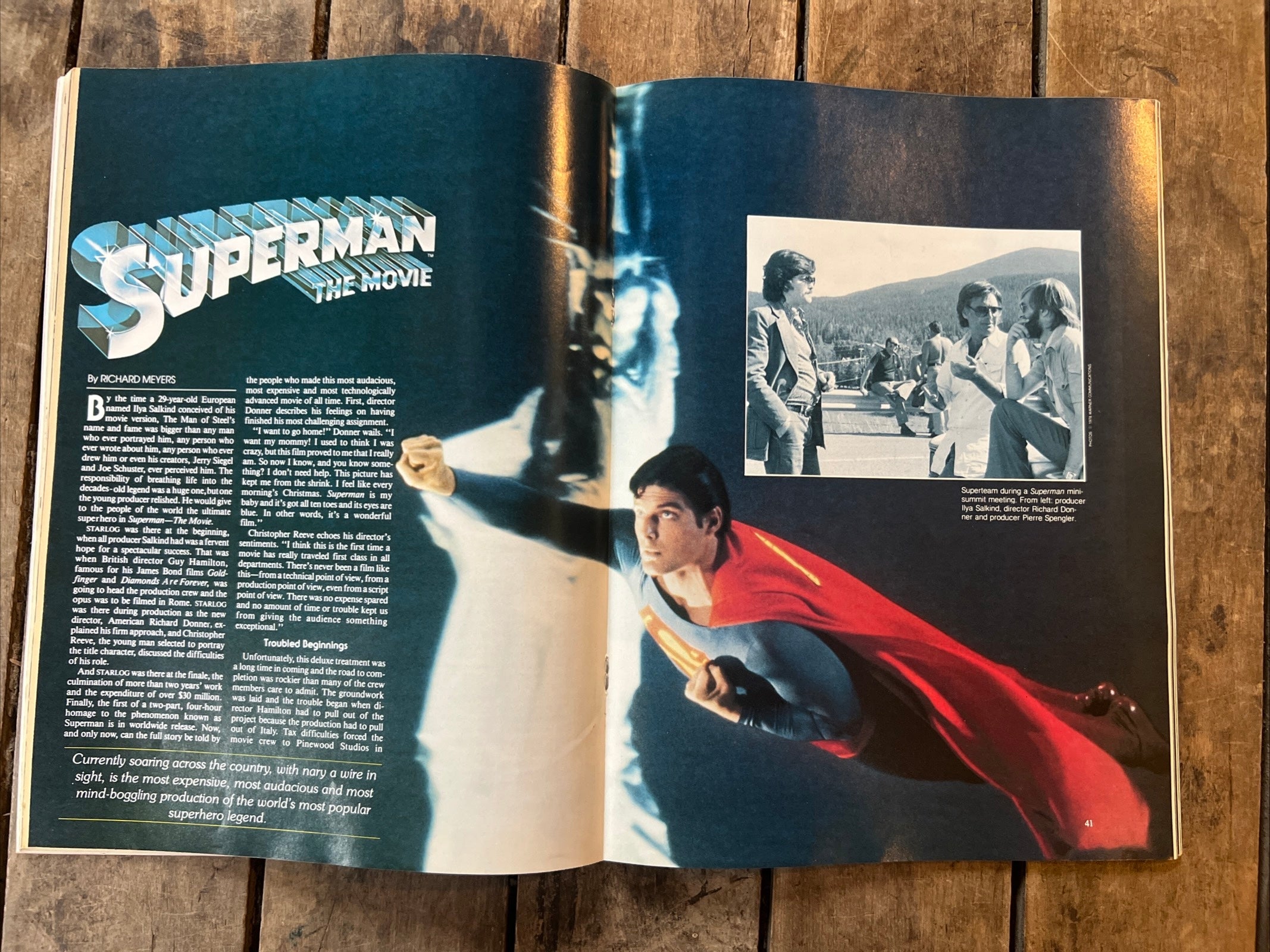STARLOG Magazine - March 1979 - SUPERMAN Christopher Reeve Cover