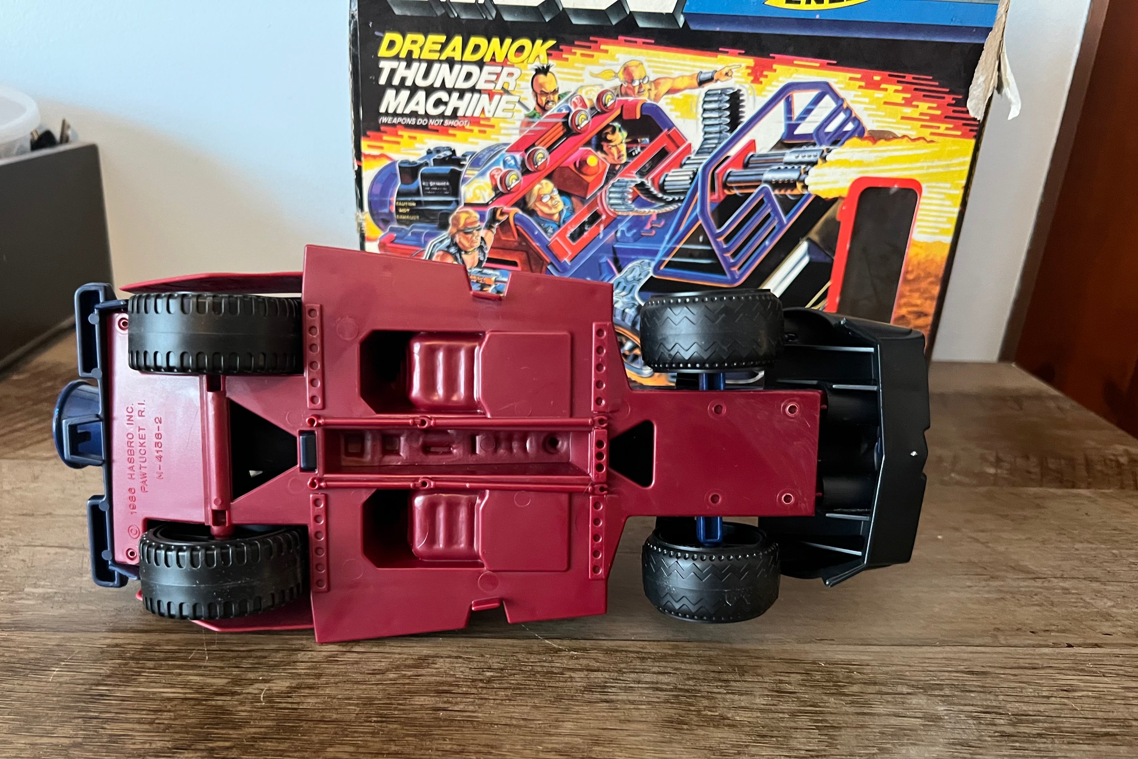 1986 Hasbro GI JOE- Dreadnok Thunder Machine & Thrasher - Original Box Complete