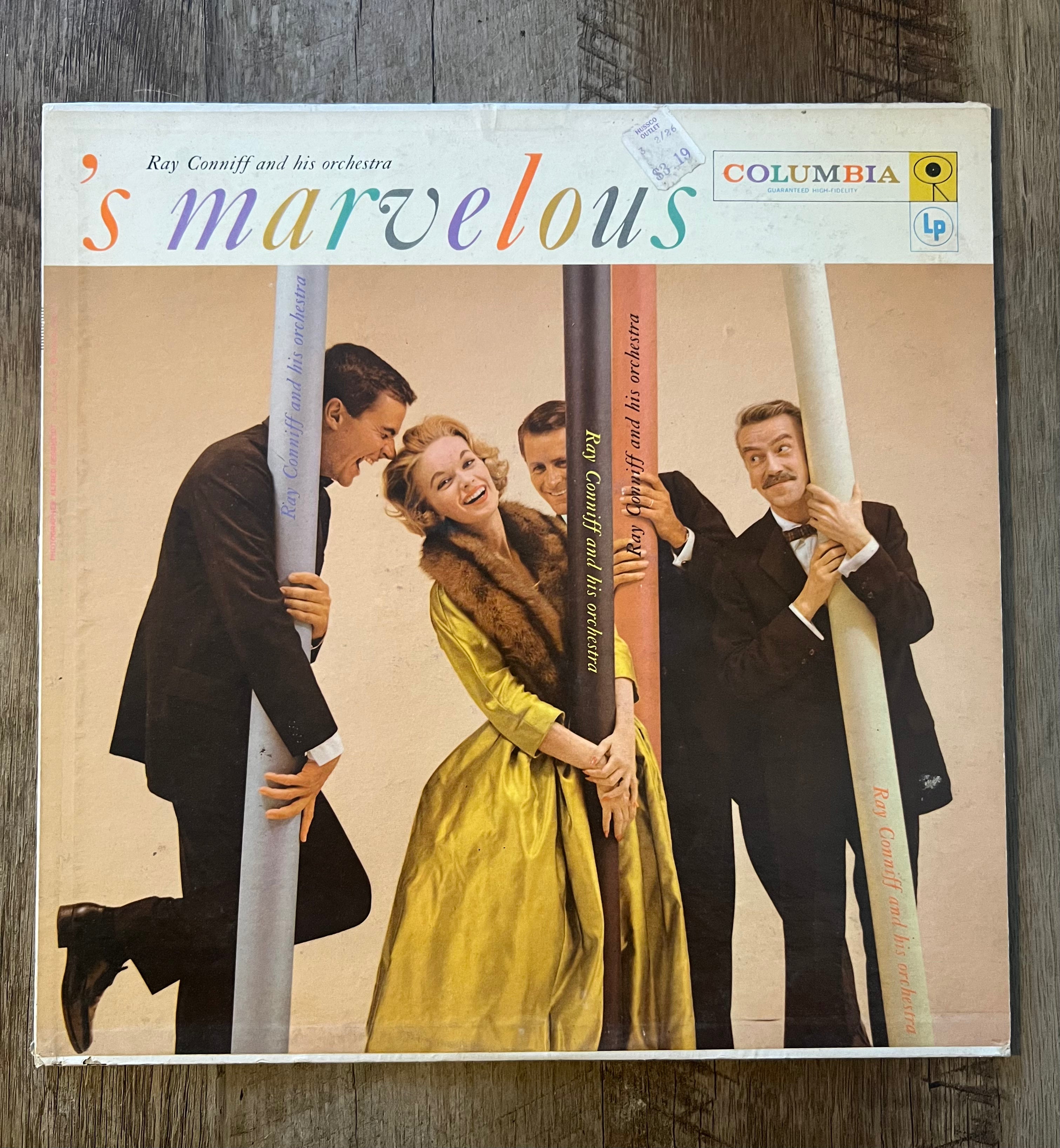 Ray Conniff And His Orchestra ‘S MARVELOUS - 1957 Columbia Records Vinyl LP