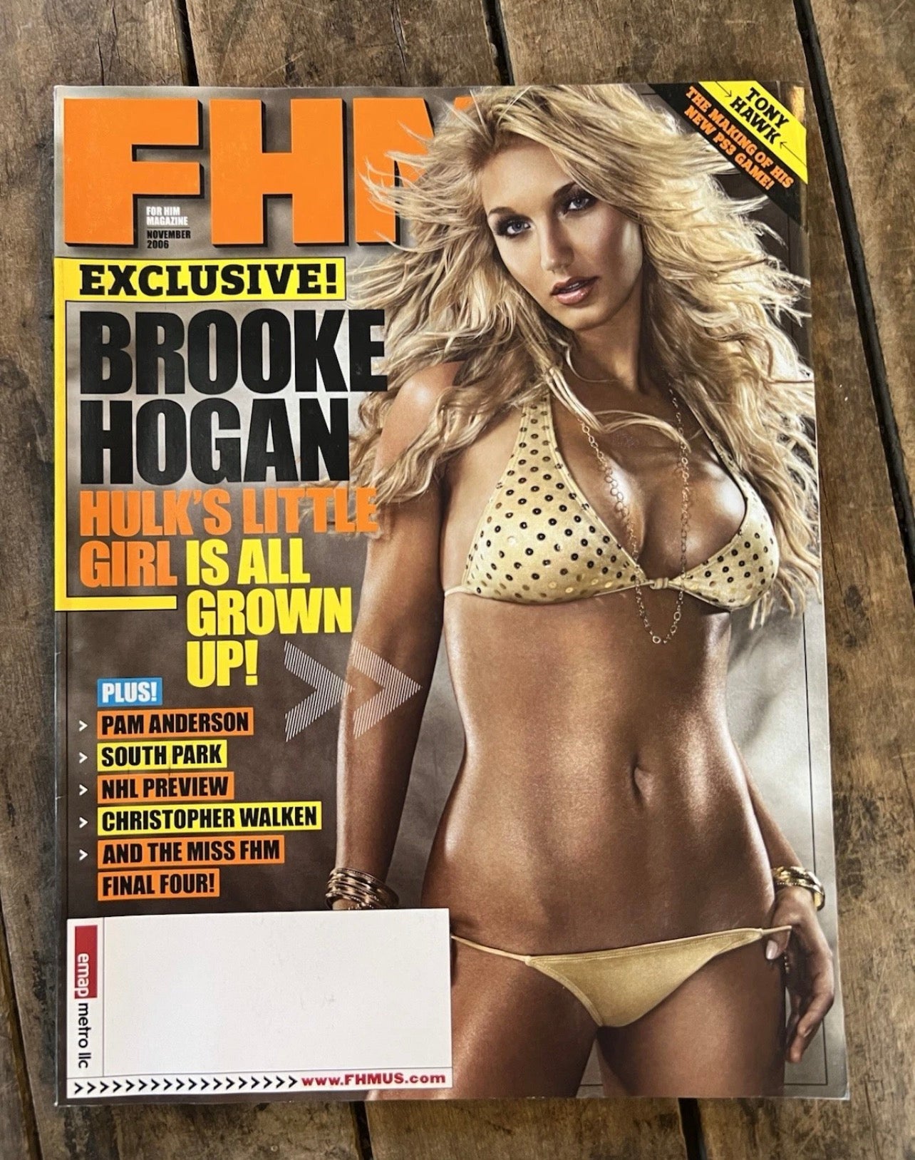 FHM Magazine For Men - November 2006 - Brooke Hogan Cover