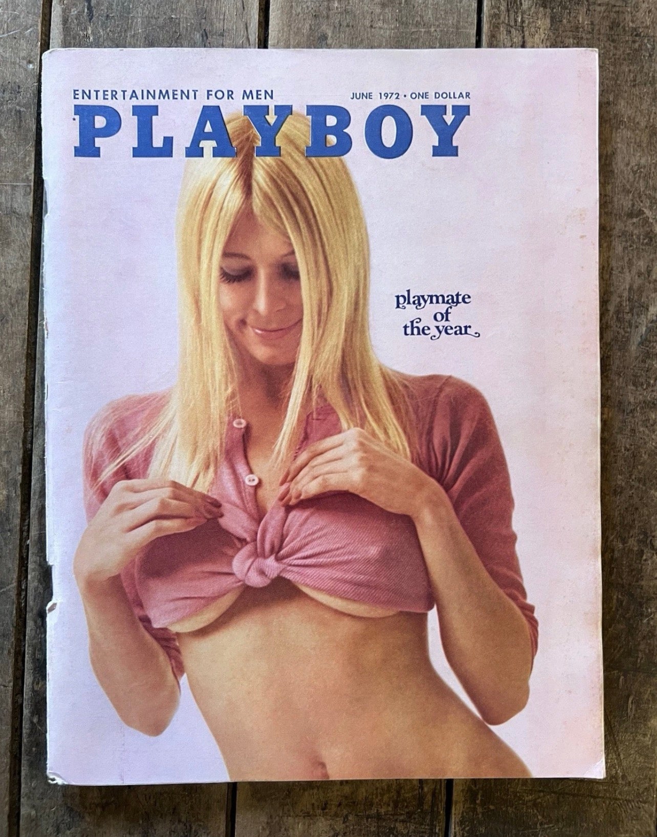 Playboy Magazine “ Entertainment For Men” - June 1972 Issue