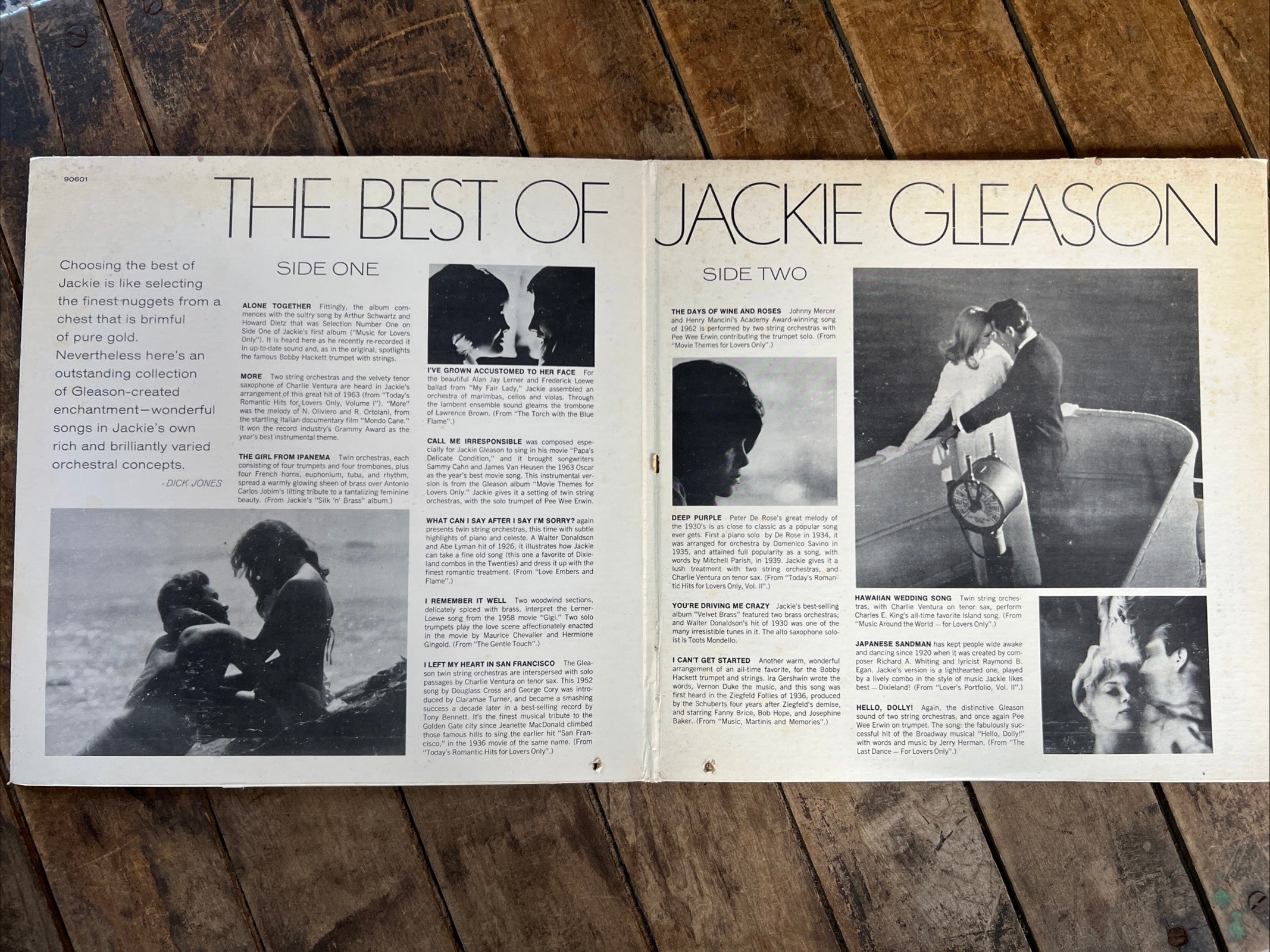 The Best Of Jackie Gleason - 1967 Capitol Records - LP Vinyl Album
