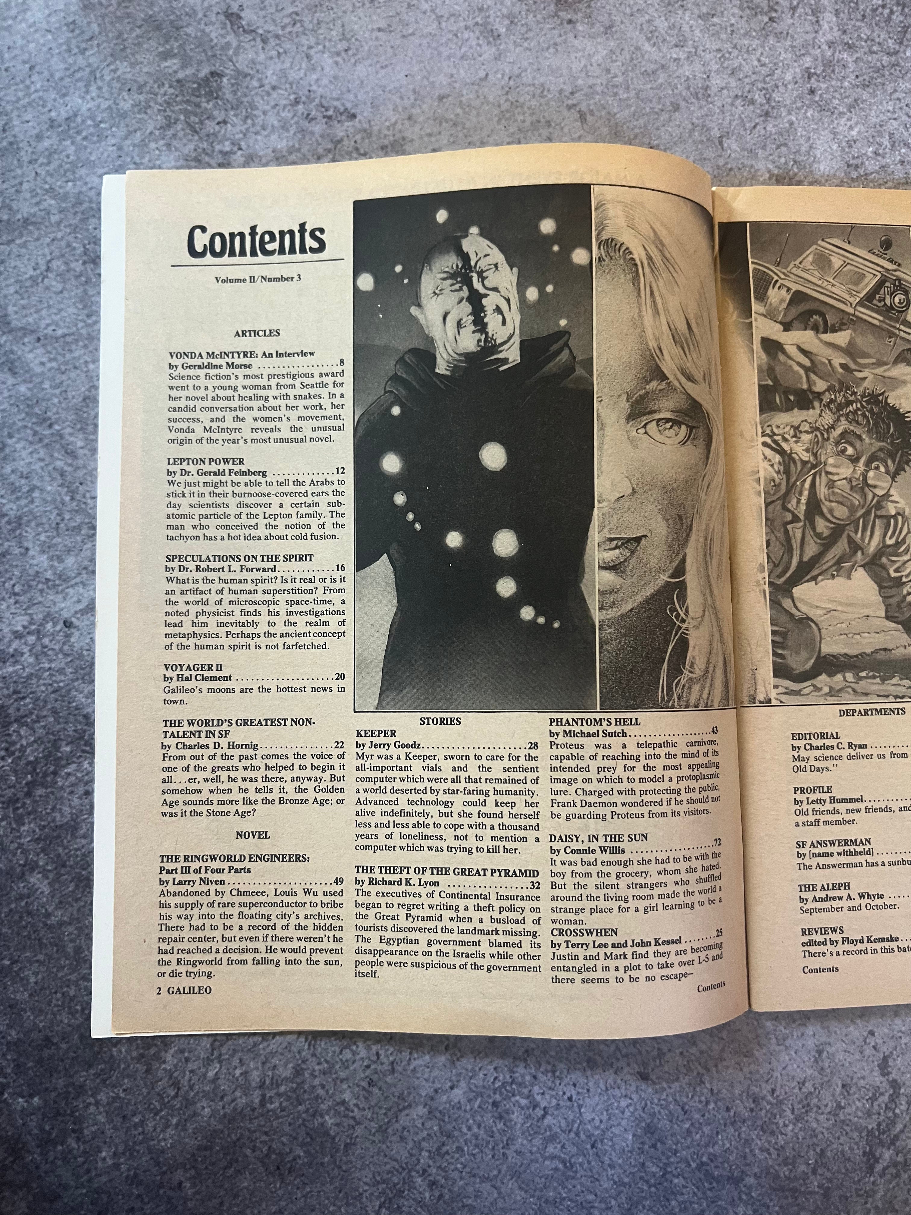 Galileo Magazine Of Science & Fiction - 1979 November Issue #15
