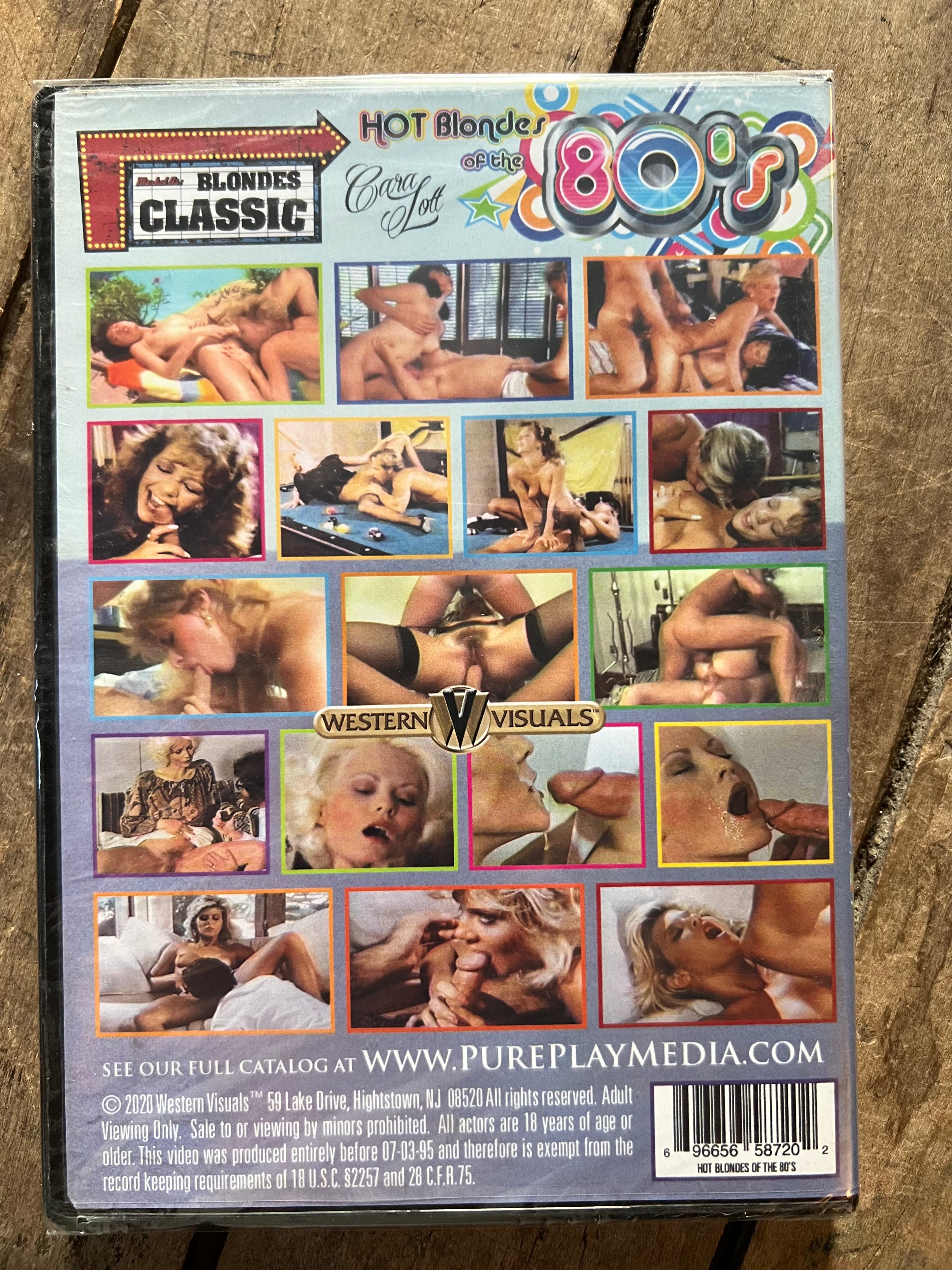 Hot Blondes Of The 80s - DVD 2020 - Western Visuals