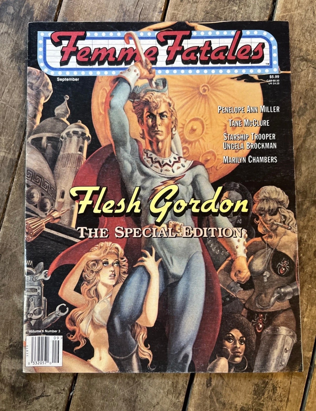 Vintage FEMME FATALES Magazine Vol.6 #3 (1997) Flesh Gordon The Special Edition