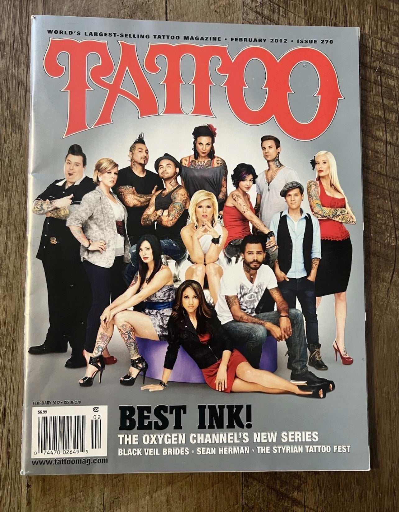 TATTOO Magazine February 2012 Issue 270