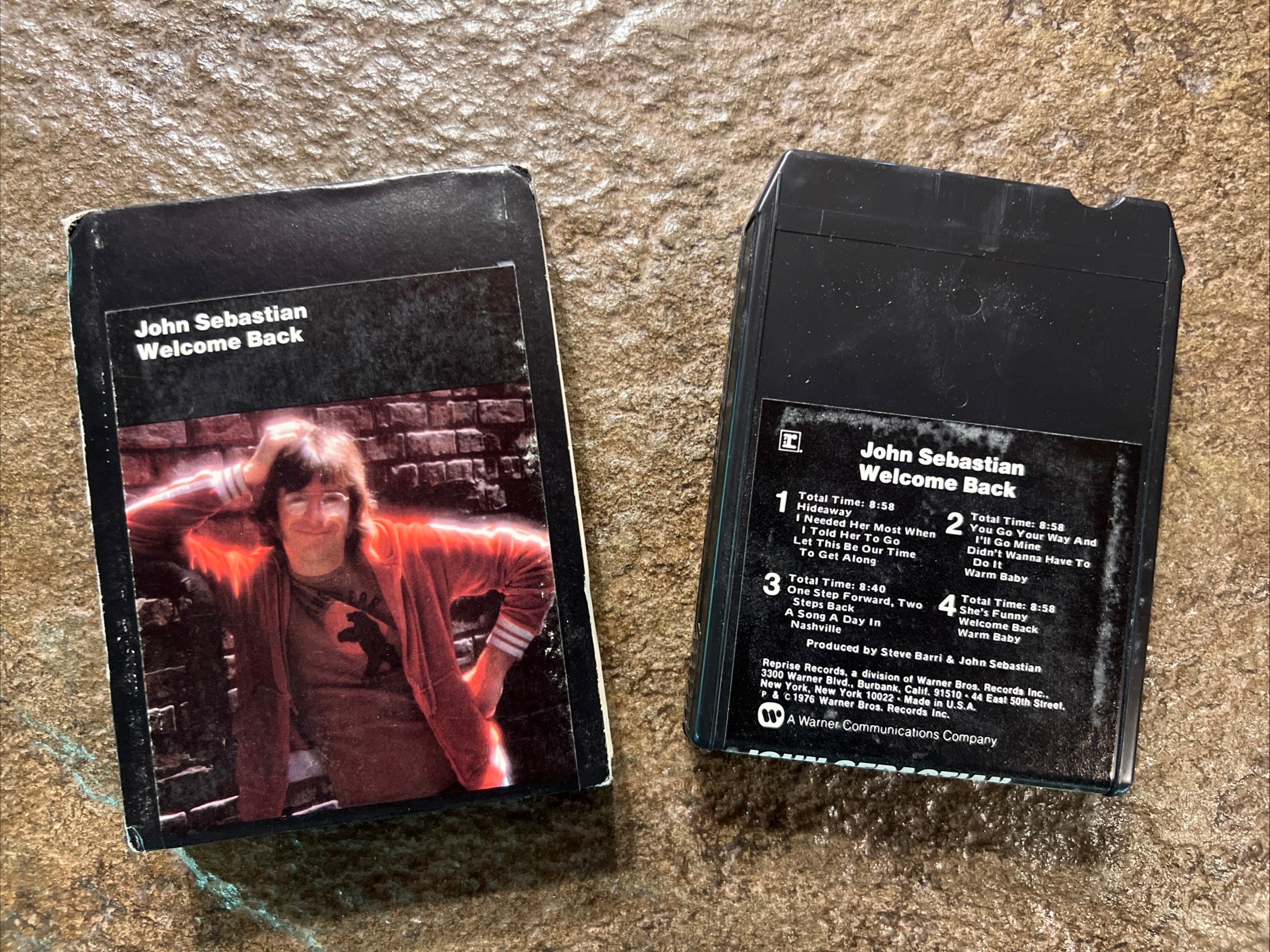John Sebastian - Welcome Back - 1976 Reprise Records - 8 Track Tape