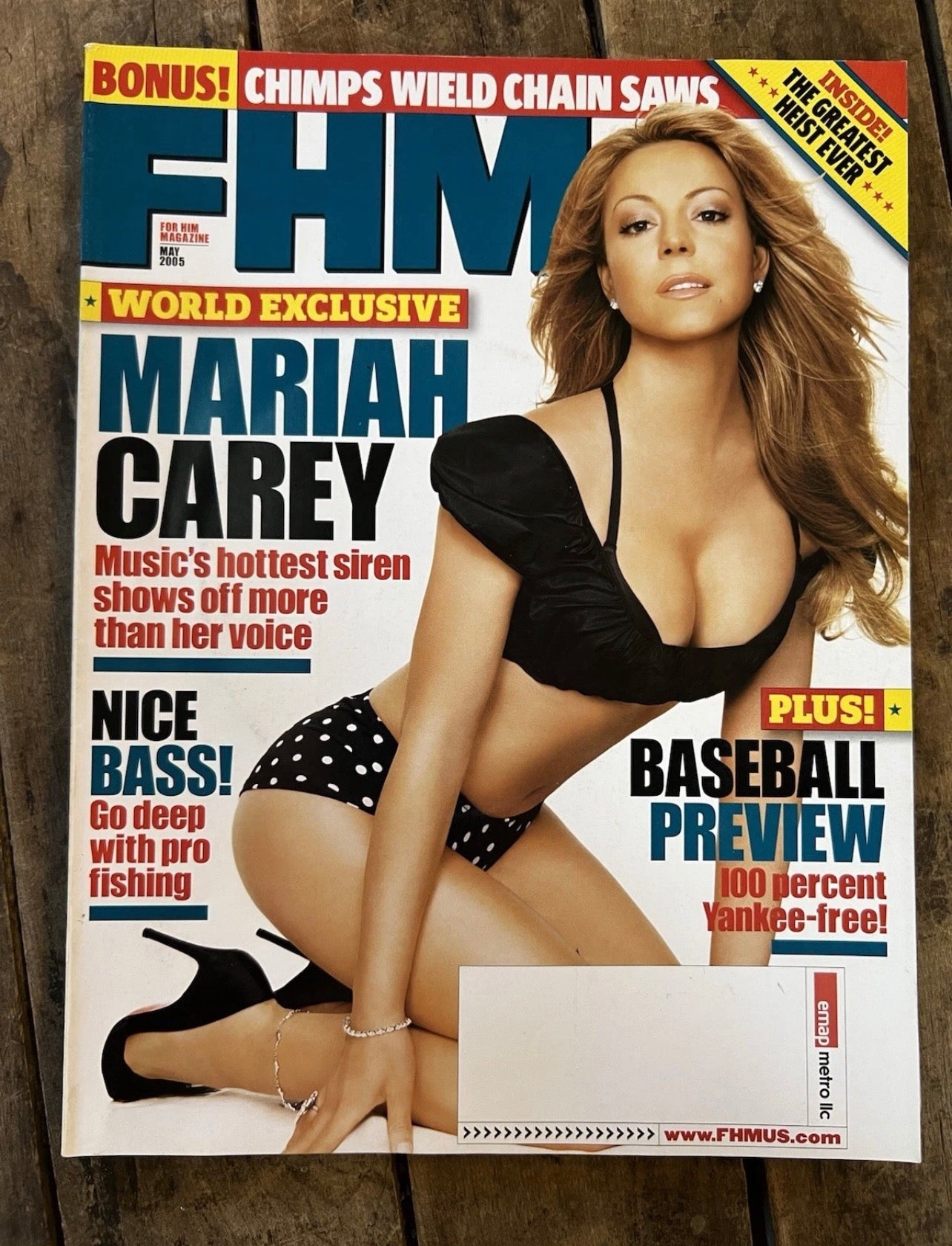 FHM Magazine For Men - May 2005 - Mariah Carey Cover