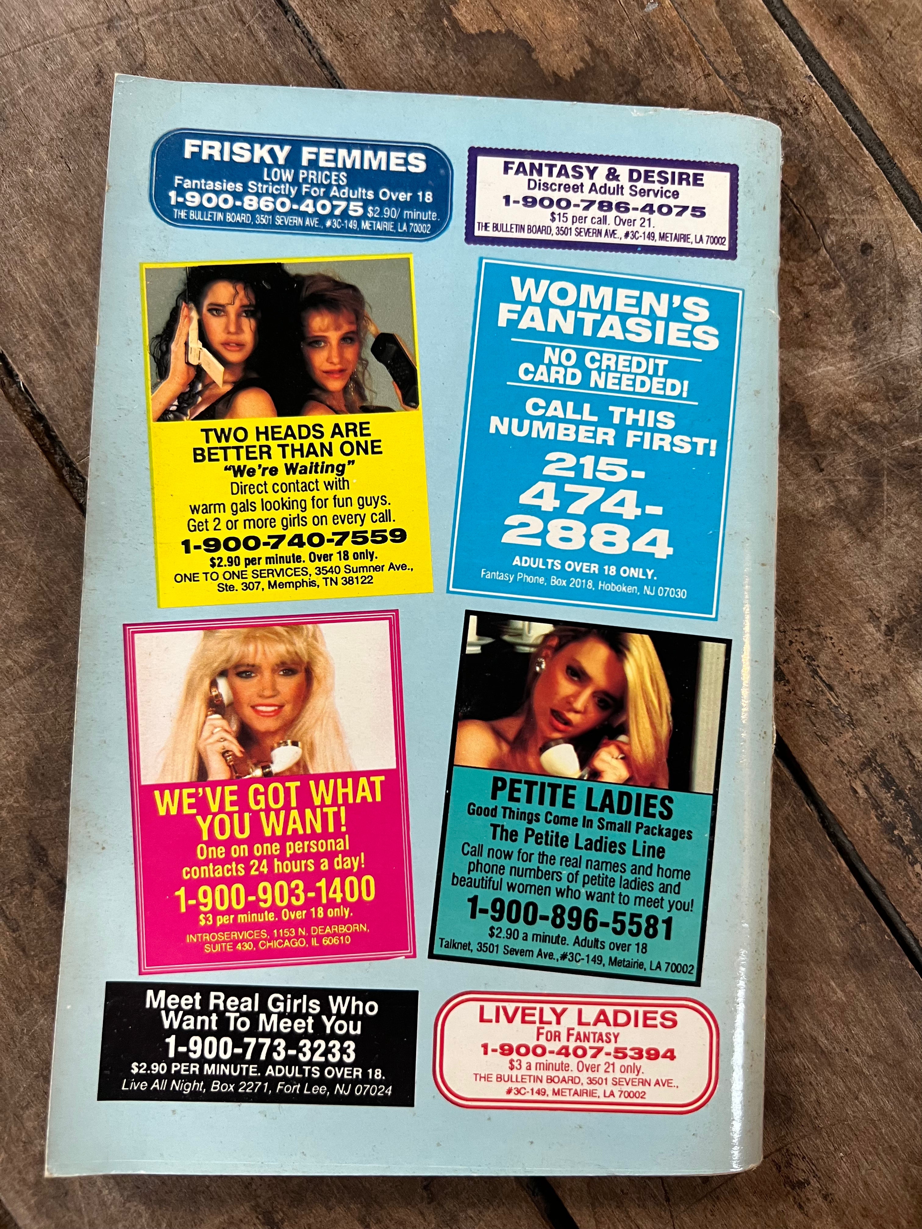 HOT LETTERS Magazine - Winter 1992 Issue
