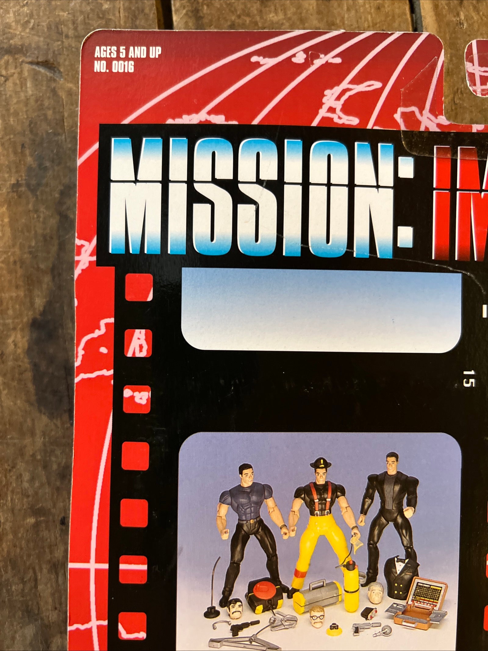 1996 Tradewinds Toys - MISSION: IMPOSSIBLE Ethan Hunt Fireman Disguise Action Figure