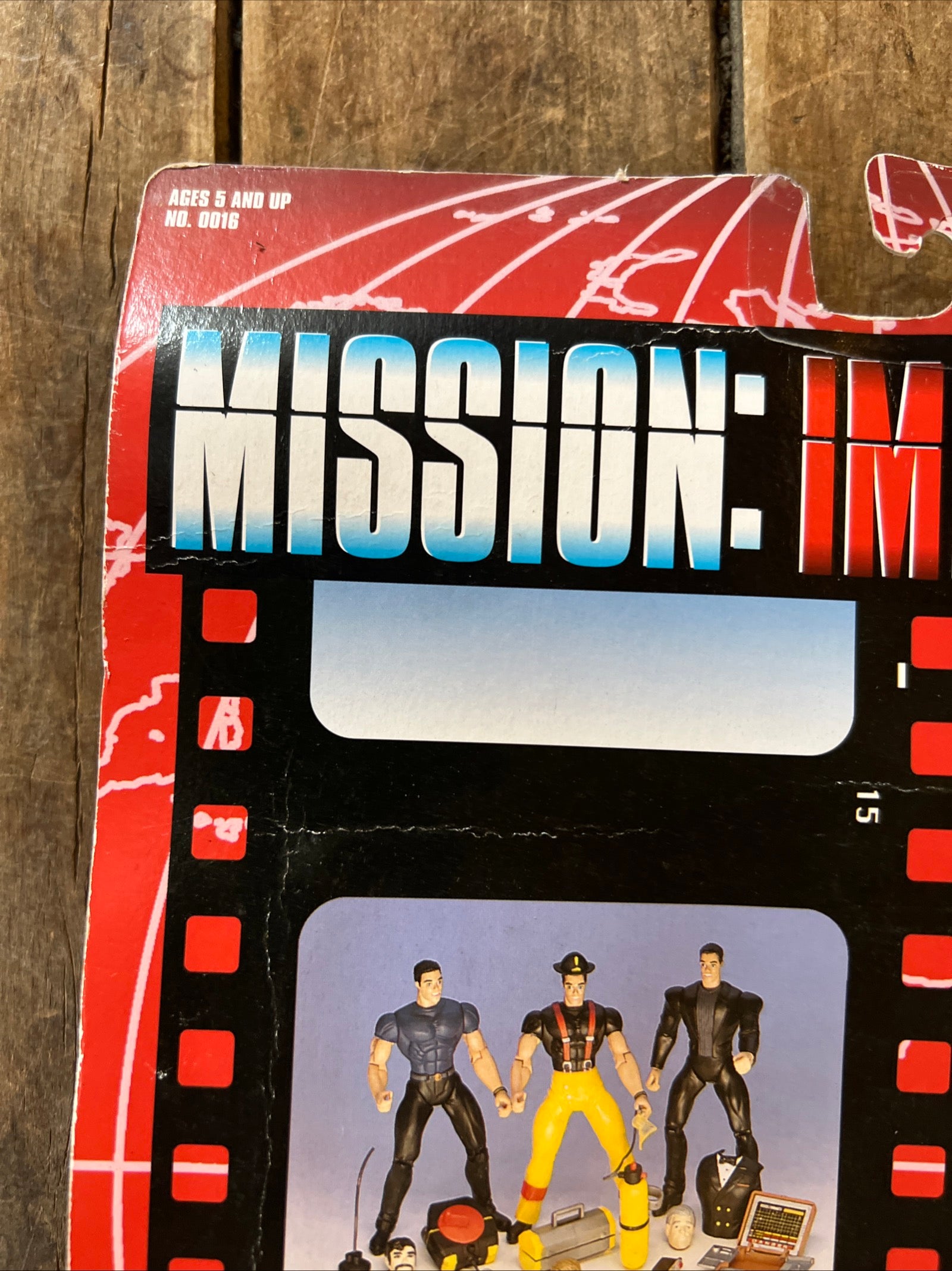1996 Tradewinds Toys - MISSION: IMPOSSIBLE Ethan Hunt Fireman Disguise Action Figure