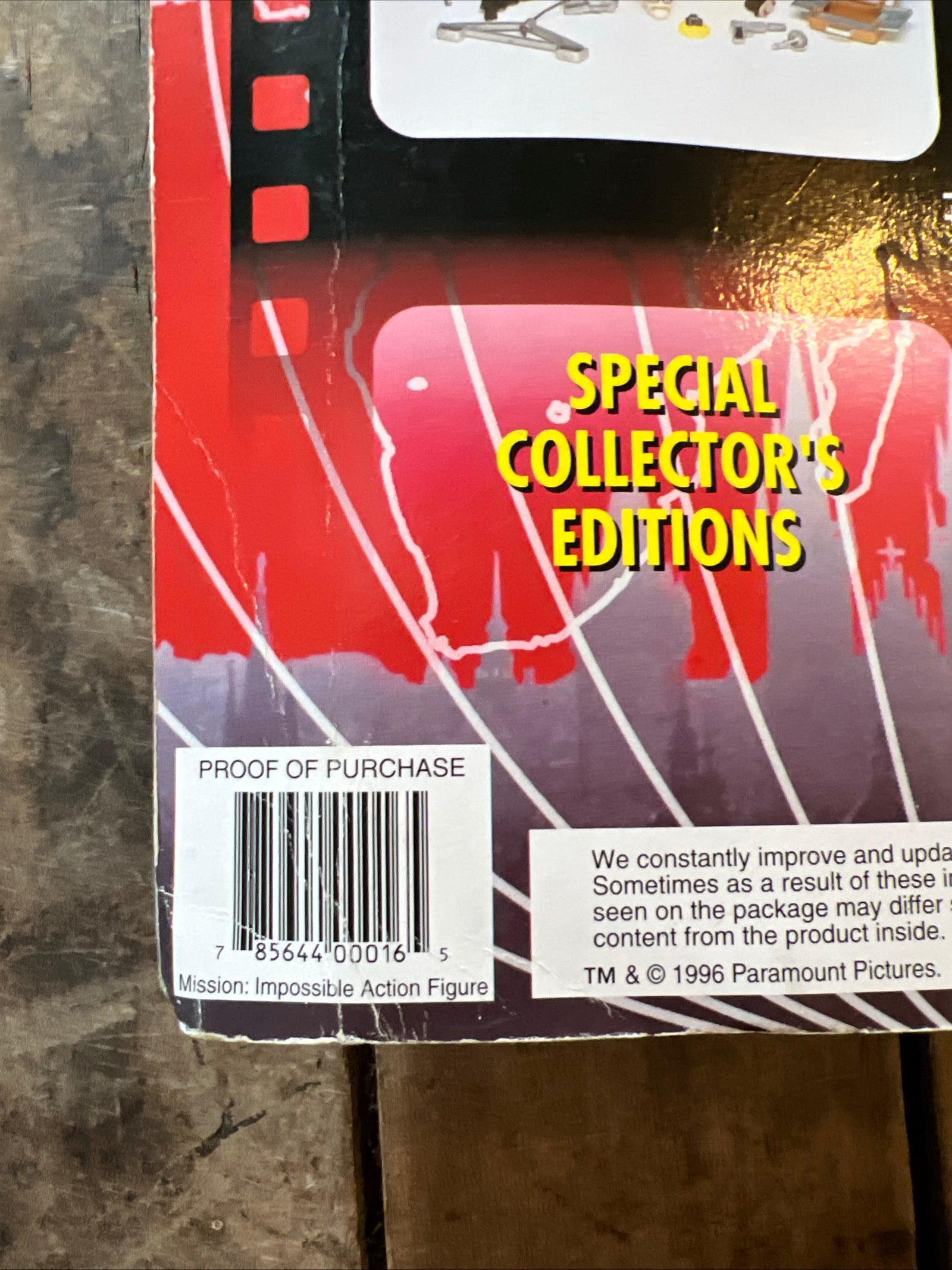 1996 Tradewinds Toys - MISSION: IMPOSSIBLE Ethan Hunt Fireman Disguise Action Figure