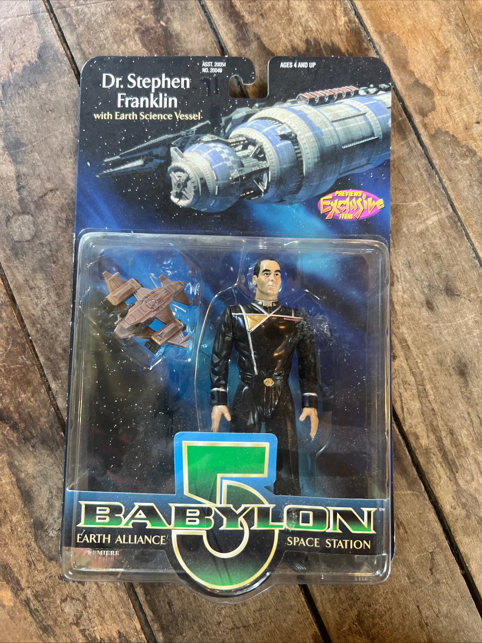 1997 WB Toys - Babylon 5 - Dr Stephen Franklin Action Figure