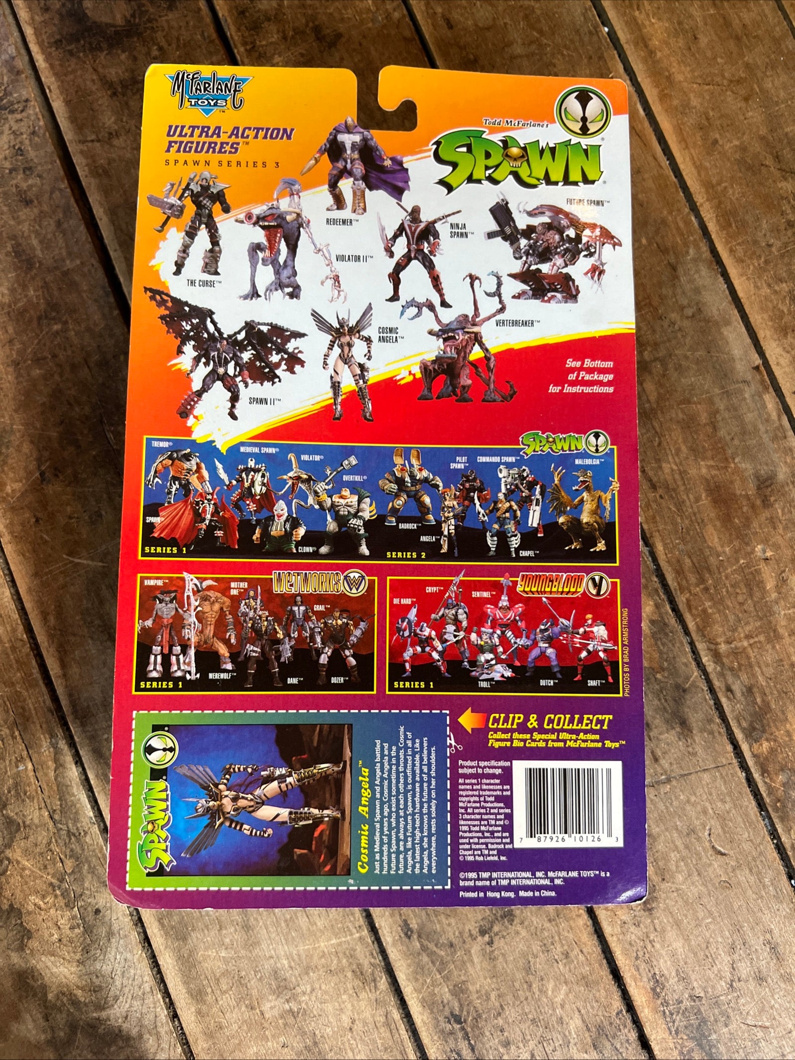 1995 McFarlane Toys - SPAWN Cosmic Angela Action Figure