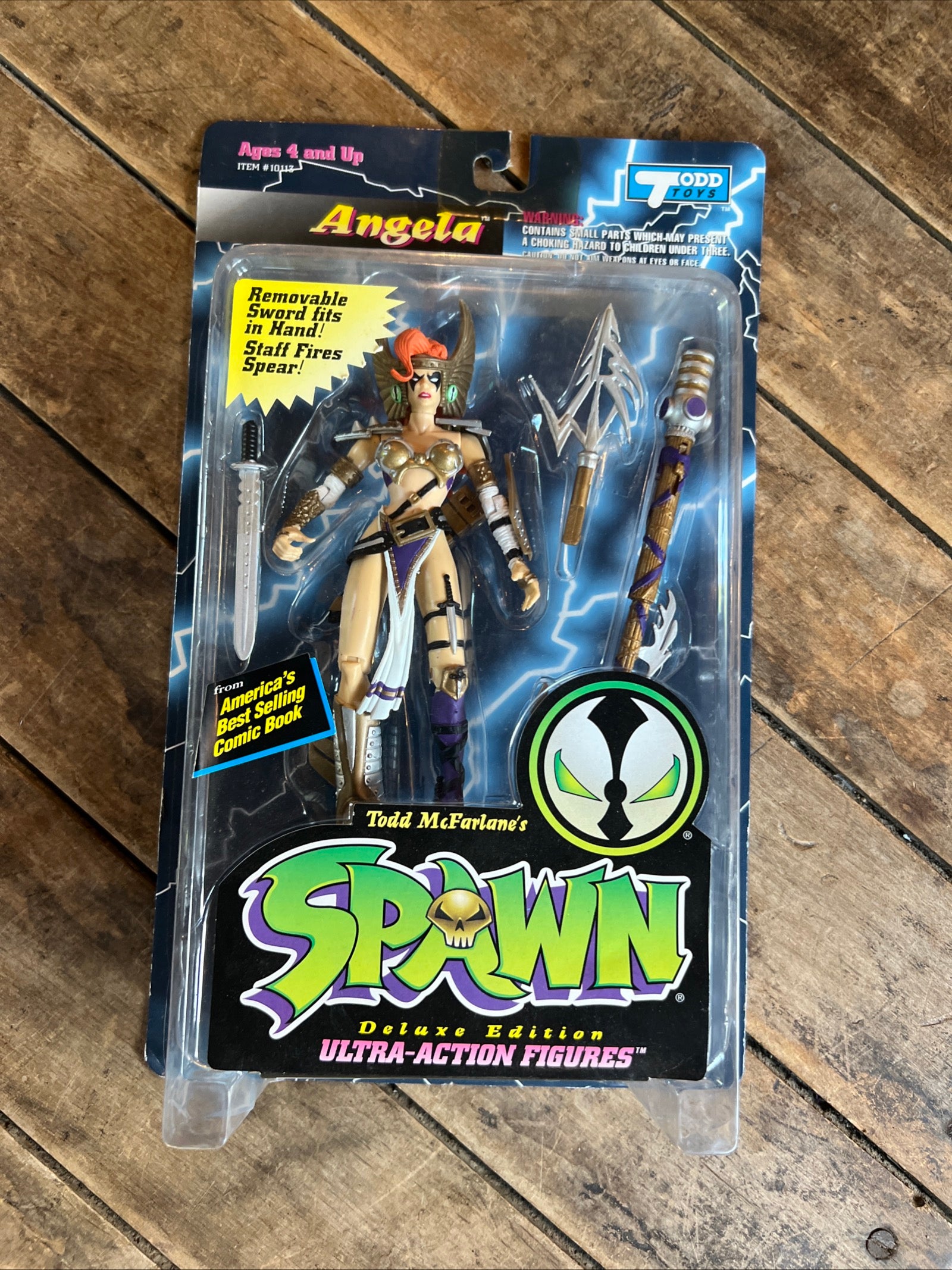 1995 Todd Toys - SPAWN Angela Action Figure Deluxe