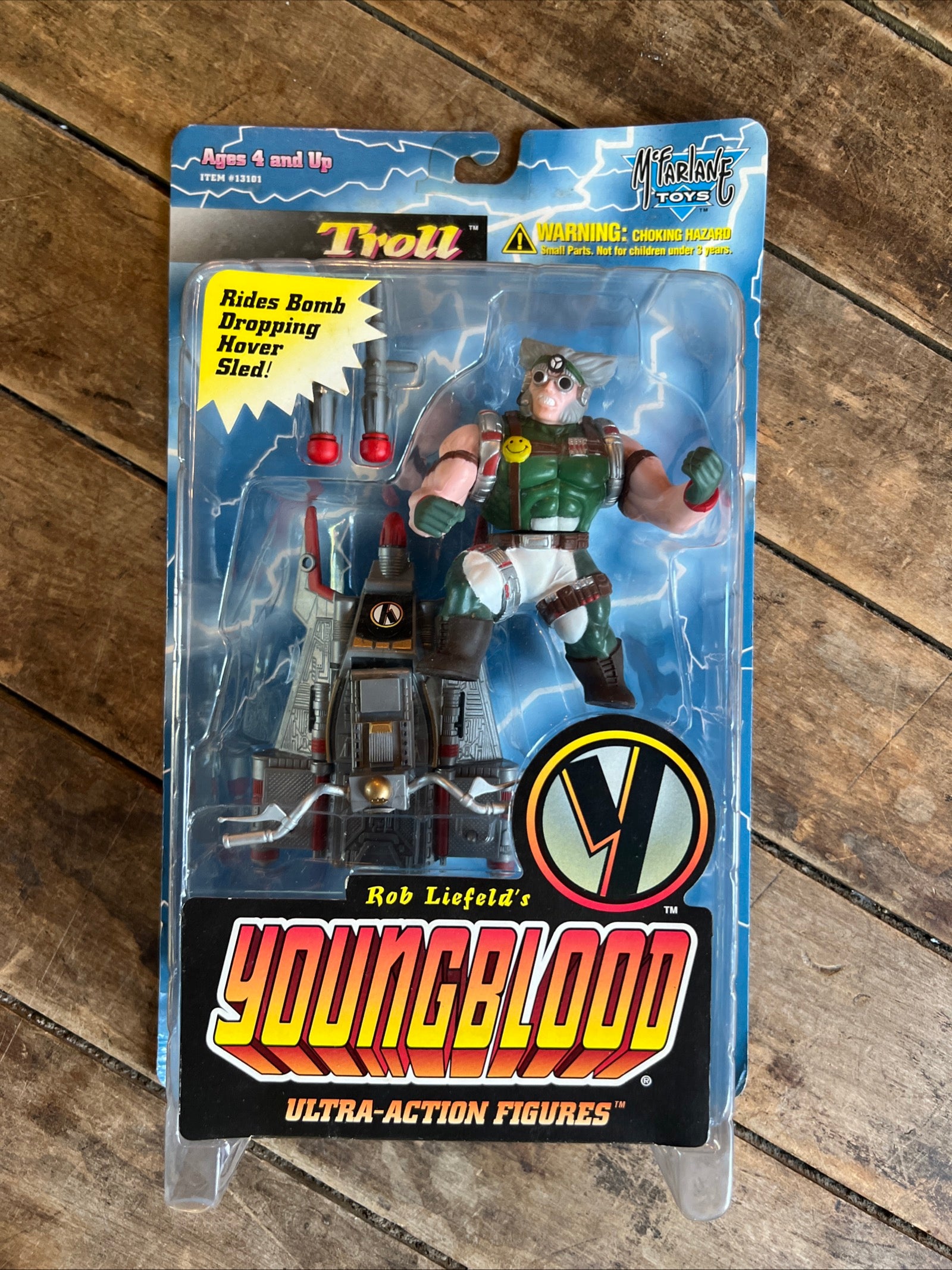 1995 McFarlane Toys - YOUNGBLOOD Troll Action Figure