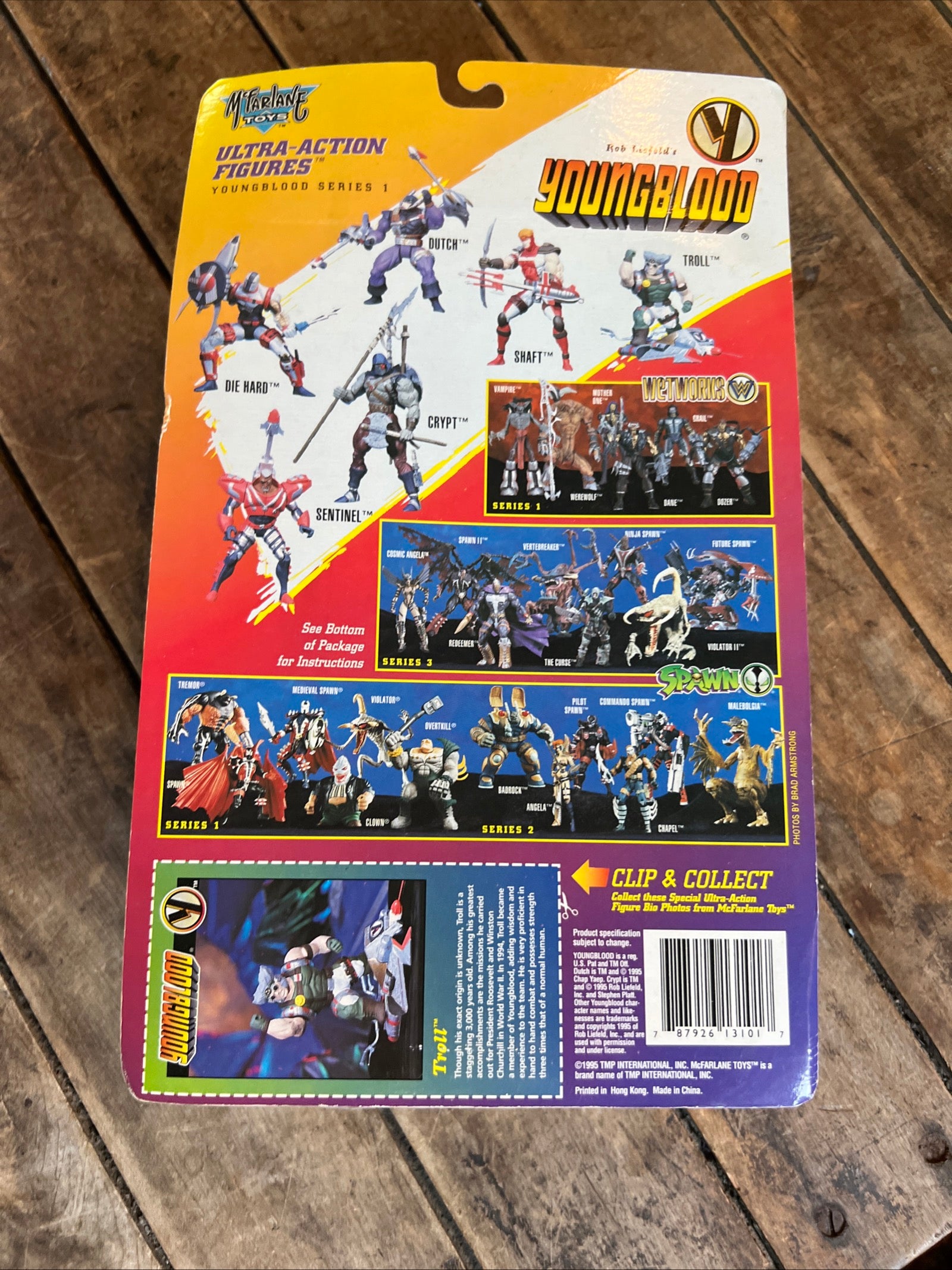 1995 McFarlane Toys - YOUNGBLOOD Troll Action Figure